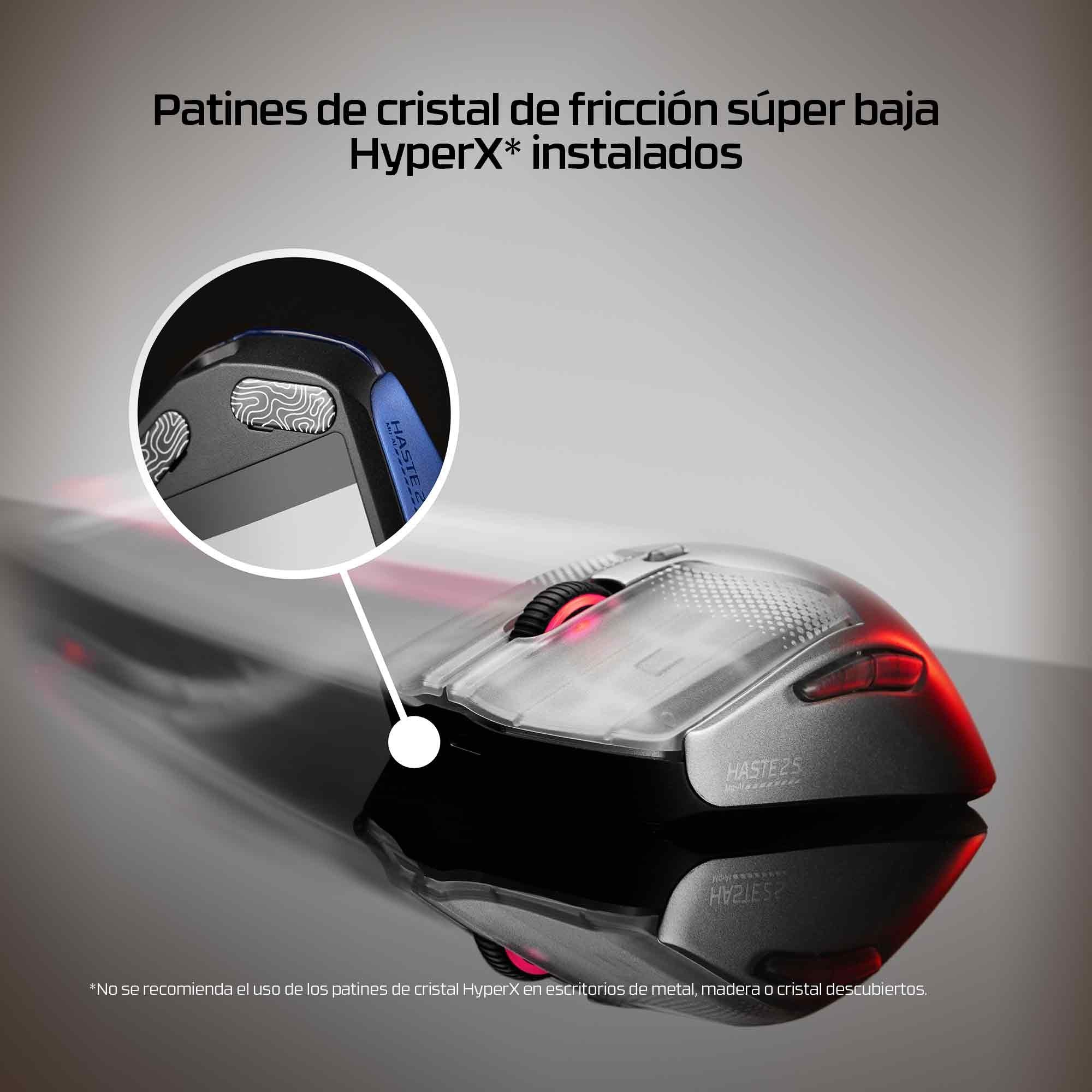 Hp Ratón Gaming Inalámbrico Hyperx Pulsefire Haste 2 S Azul Marino