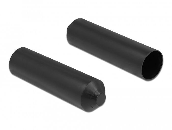 Endkappen Mit Innenkleber 70 X 20 Mm 2 Stück Schwarz