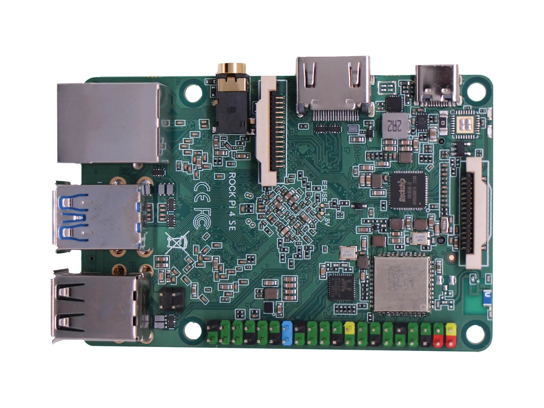 EAN 6975225650054 - Radxa ROCK 4 SE placa de desarrollo 1,5 MHz ARM Cortex-72 imagen 1