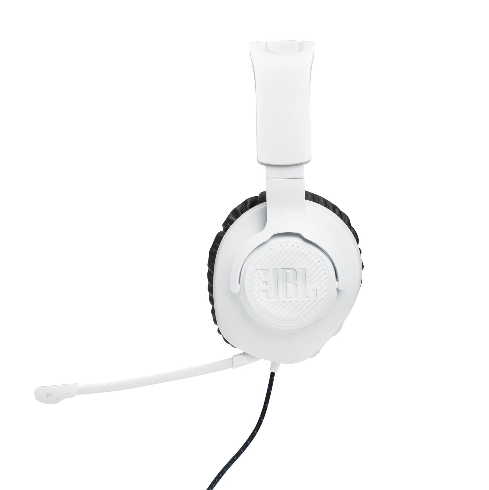 Jbl Quantum 100p Console White + Blue Auriculares Gaming Overear Con Cable