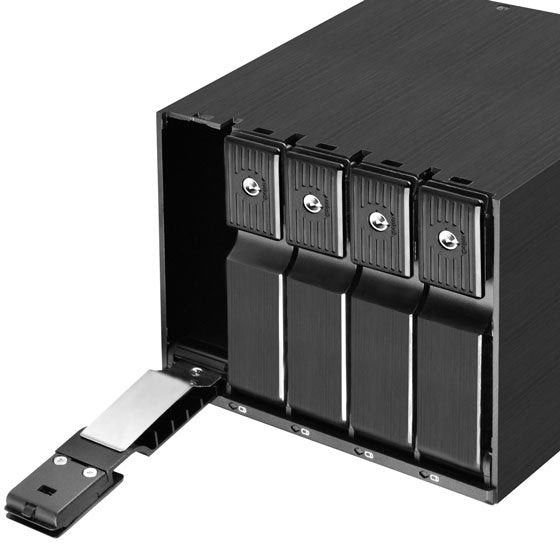 Marco Extraíble Silverstone Fs305-12g  Negro Sst-Fs305-12g