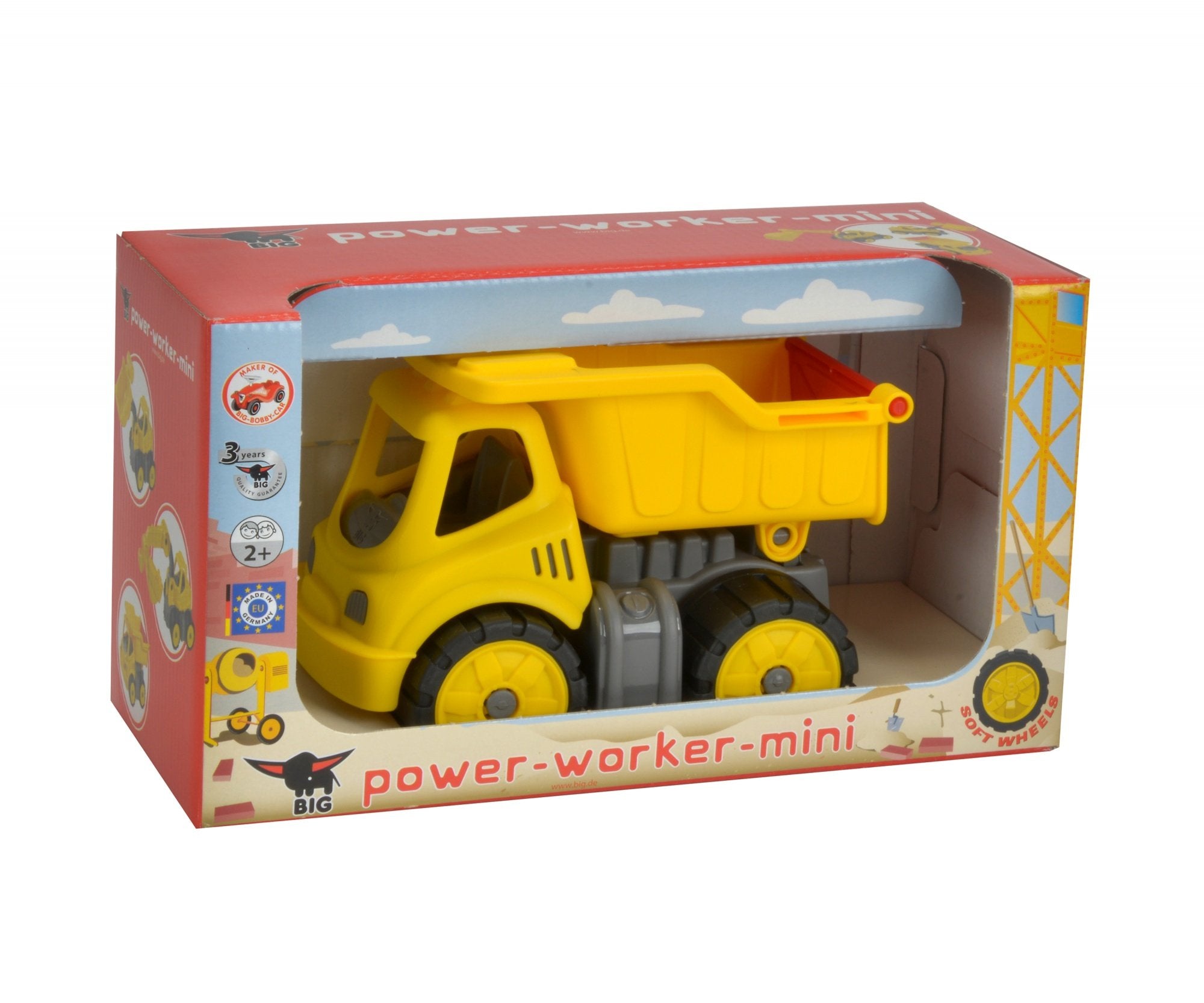 Big Power Worker Mini Tipper, Jugando Vehículo 800055801