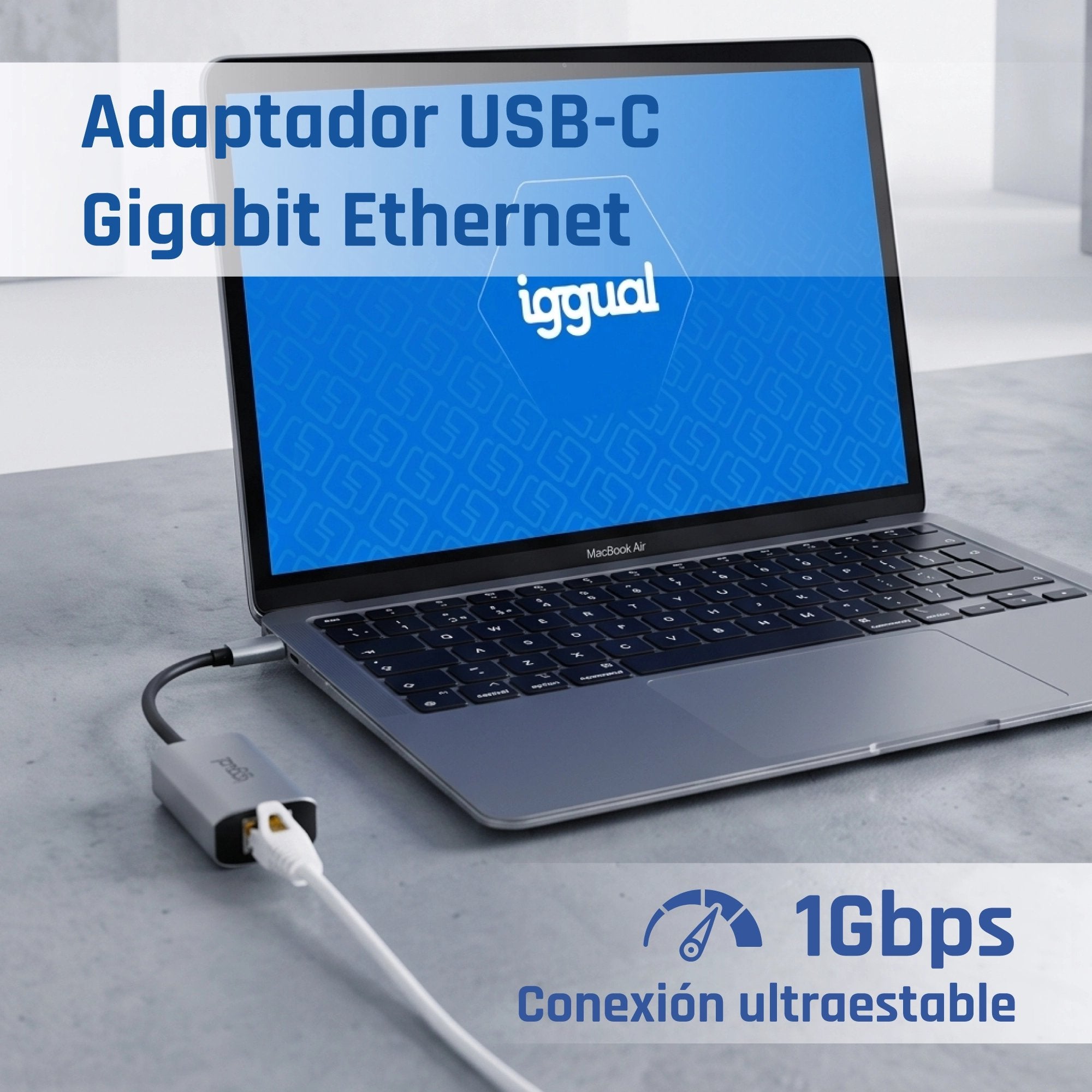 EAN 8435364317693 - iggual IGG317693 adaptador y tarjeta de red Ethernet 1000 Mbit/s imagen 2