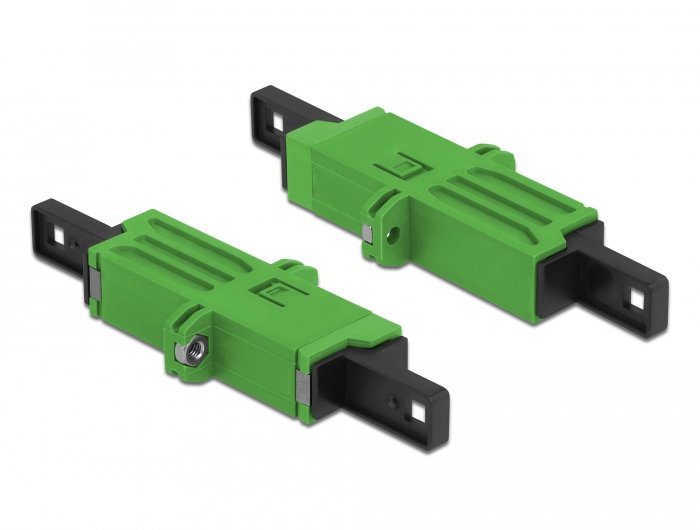 Lwl Kupplung E2000 Simplex Buchse Zu Simplex Buchse Singlemode Grün