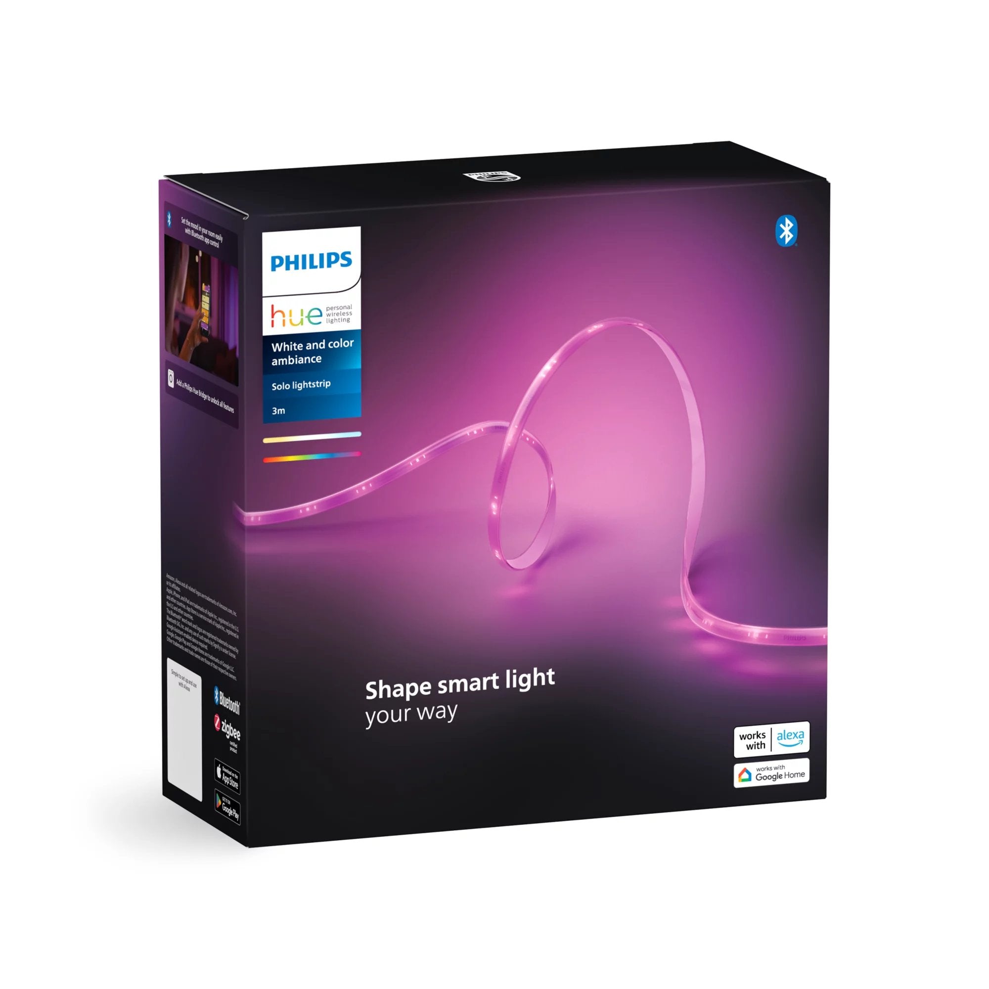 EAN 8720169326637 - Philips 8720169326637 iluminación inteligente Tira de luz inteligente Bluetooth/Zigbee 20 W imagen 3
