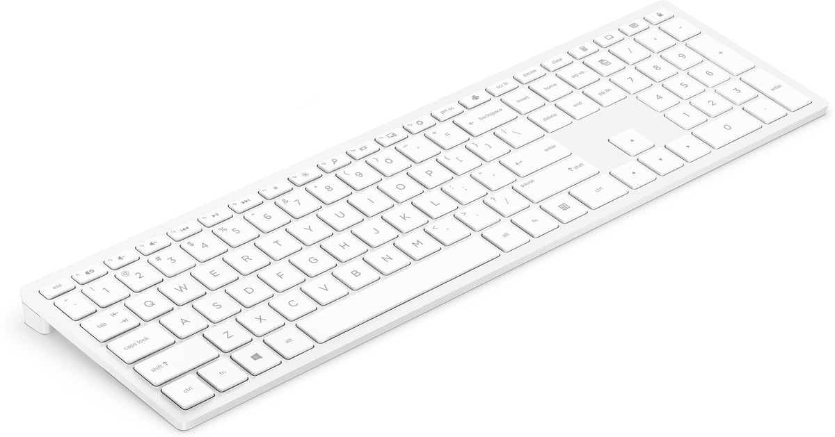Hp Pavilion Wireless Keyboard 600 White Teclado Rf Inalámbrico