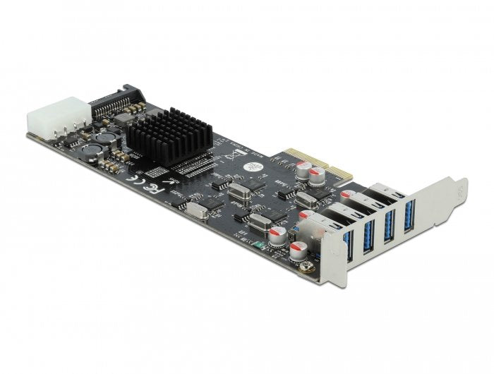 Tarjeta Delock Pci Express X4 Usb 3.0 Externos