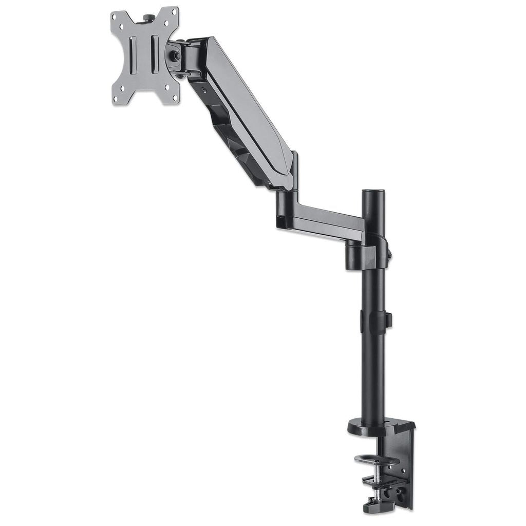Manhattan Soporte Universal Para Monitor, Con Pistón A Gas Brazo Articulado 17" A 32" Hasta 8 Kg