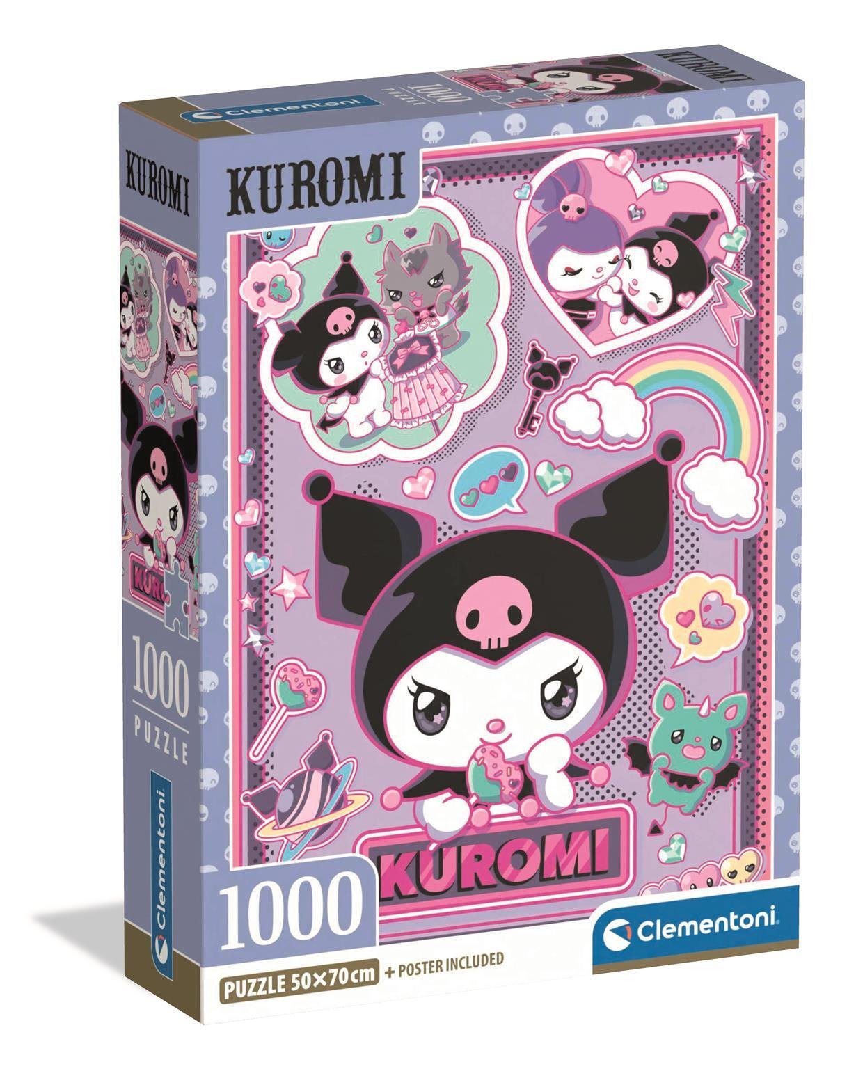 Puzzle Kuromi Hello Kitty 1000pzs