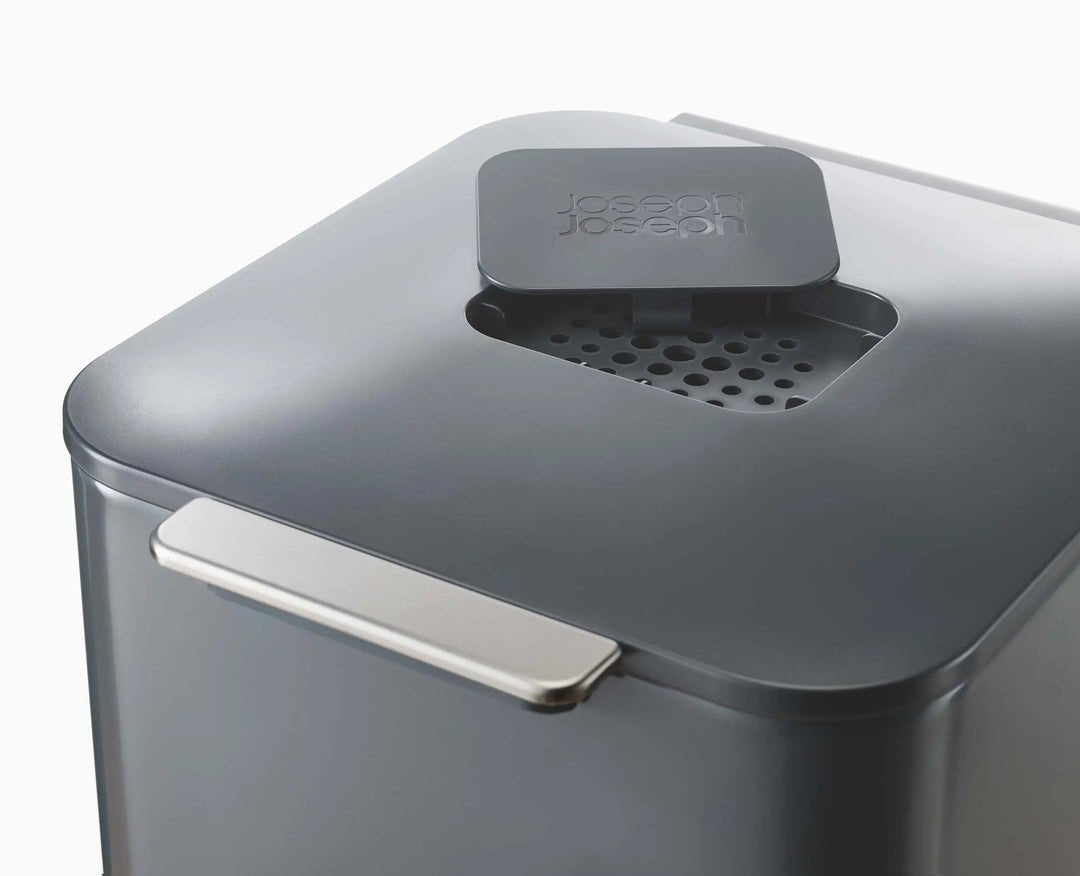 Joseph Joseph Waste Bin Totem 40 L Grey
