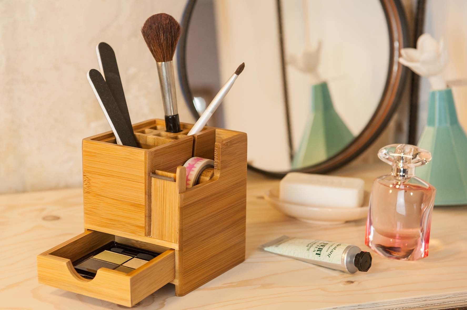 Wedo Tischorganizer Bamhs Inkl. Abroller