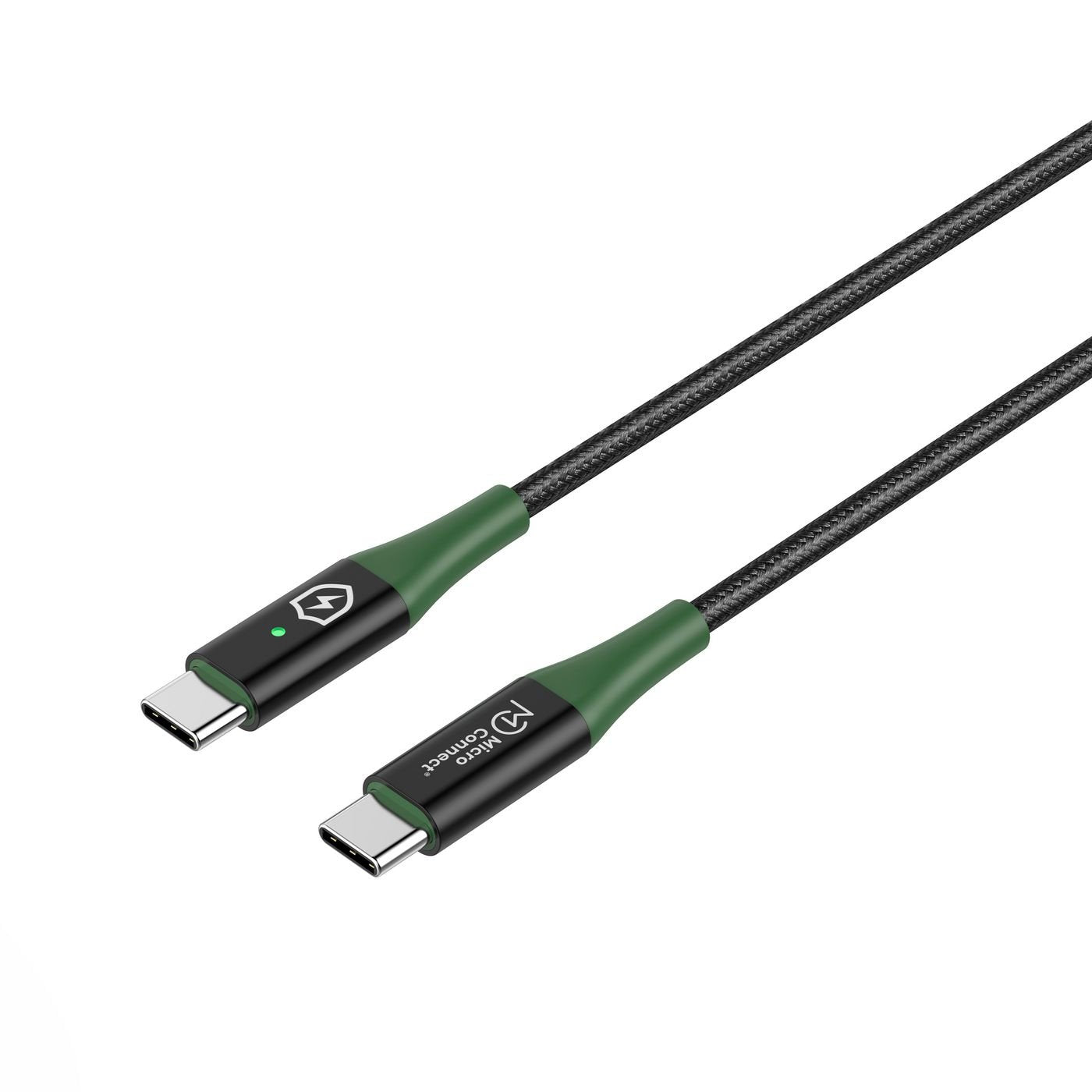 EAN 5715063388327 - Microconnect MC-SMART USB-C-C-01 cable USB USB 2.0 1 m USB C Negro, Verde imagen 2