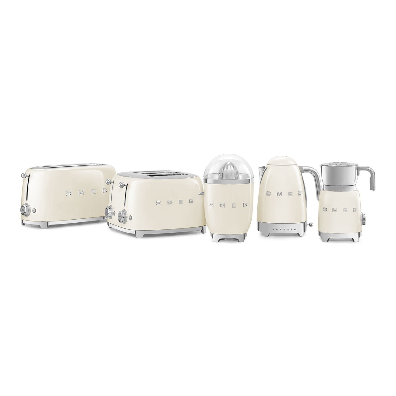 EAN 8017709263348 - Smeg TSF03CREU tostadora 6 4 rebanada(s) 2000 W Crema de color imagen 6