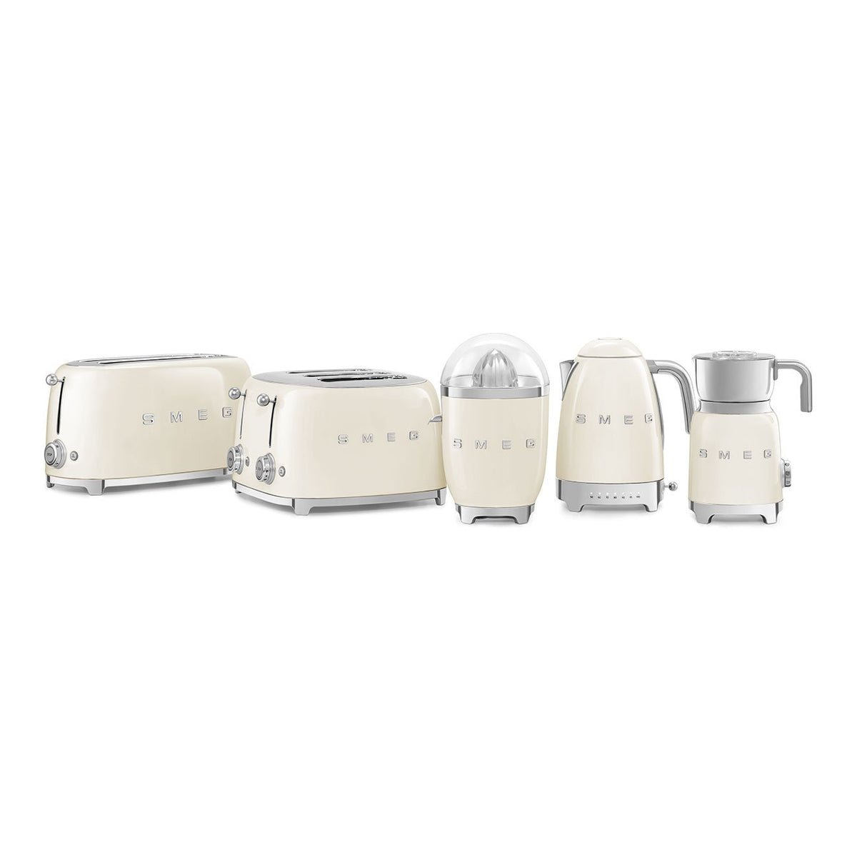 EAN 8017709263348 - Smeg TSF03CREU tostadora 6 4 rebanada(s) 2000 W Crema de color imagen 6