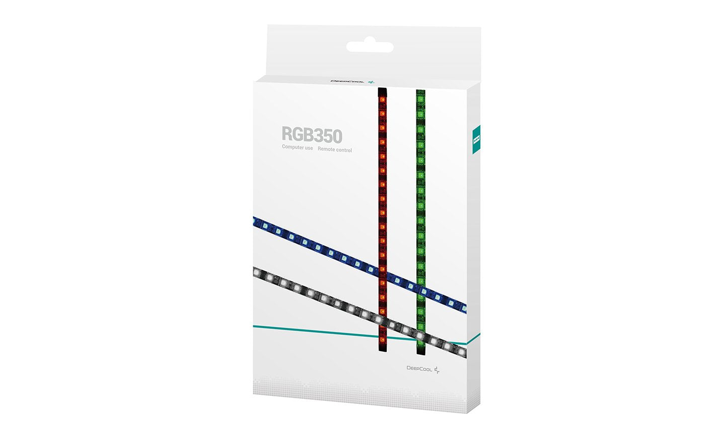 Deepcool Rgb Color Led 350 Strip Lighting Kit Magnético Con Mando A Distancia