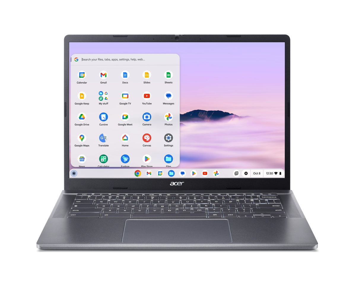 Portátil Acer Chromebook Plus 514 Cb514 3hr5jq 14" Wuxga Ryzen 5 7520c 8gb Ram 256 Gb Ssd Radeon Onboard Graphics Chromeos Sin Cargador