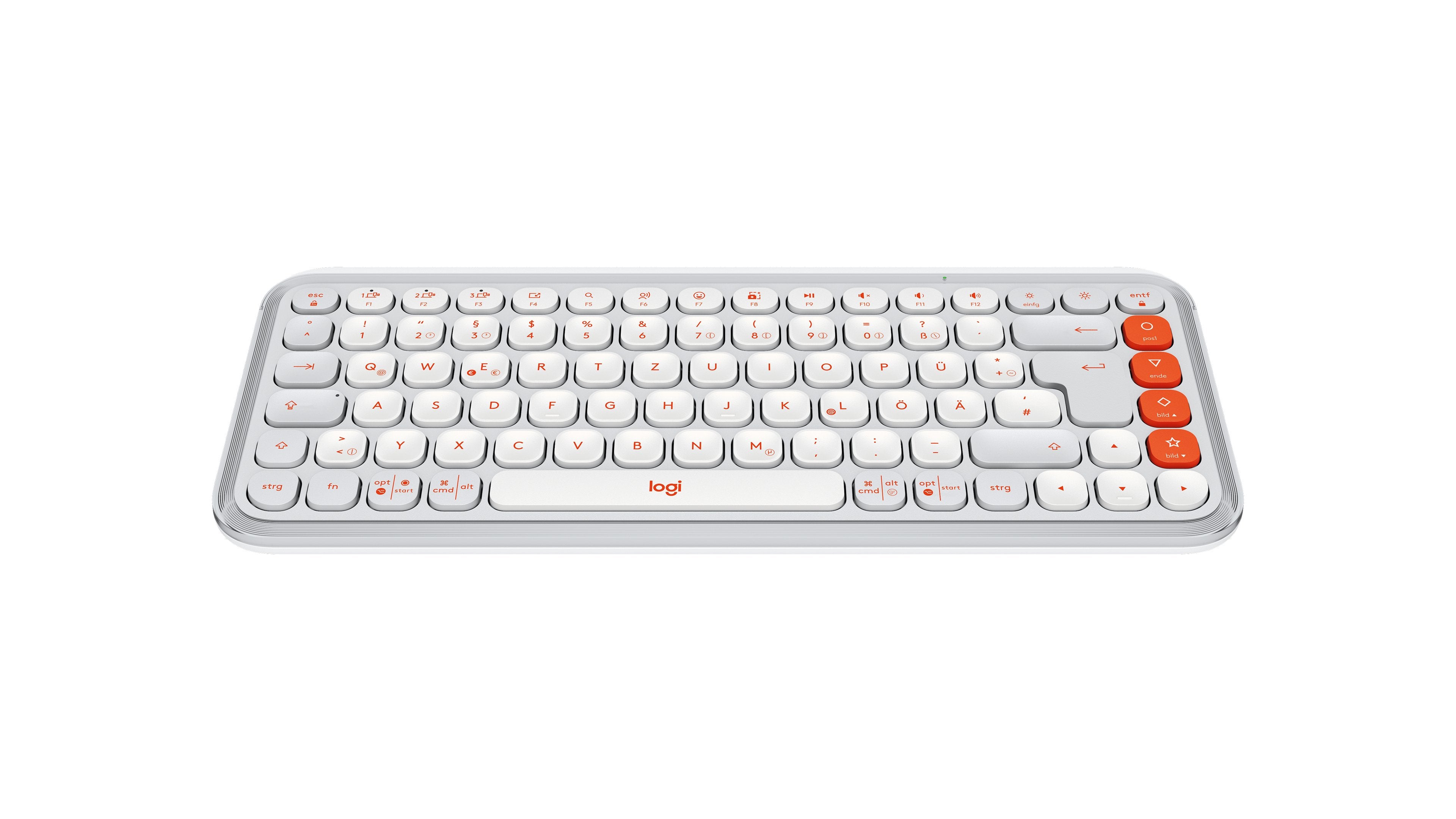 EAN 5099206127494 - Logitech 920-013060 teclado Universal Bluetooth QWERTZ Alemán Blanco imagen 3