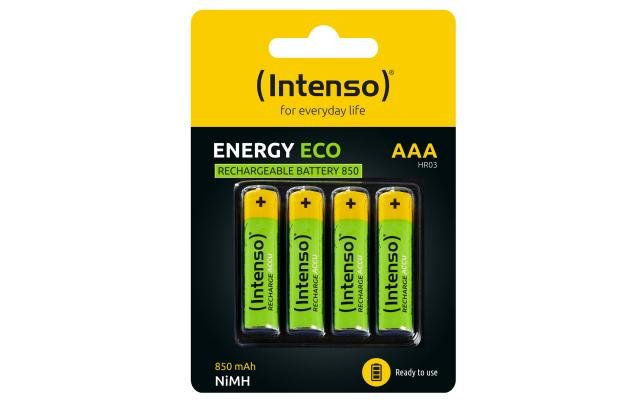 Intenso Akku Nimh, Micro, Aaa, Hr03, 1.2v/850mah