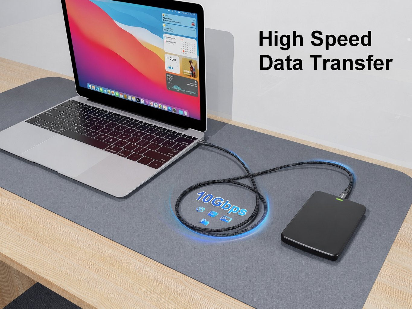 Equip Cable Usb-C3.2->C Aoc 8k Pd60w M M 7.50m Negro