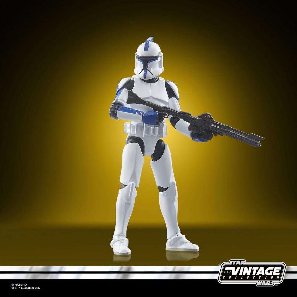 Figura Hasbro Star Wars Ahsoka Clone Trooper Lieutenament