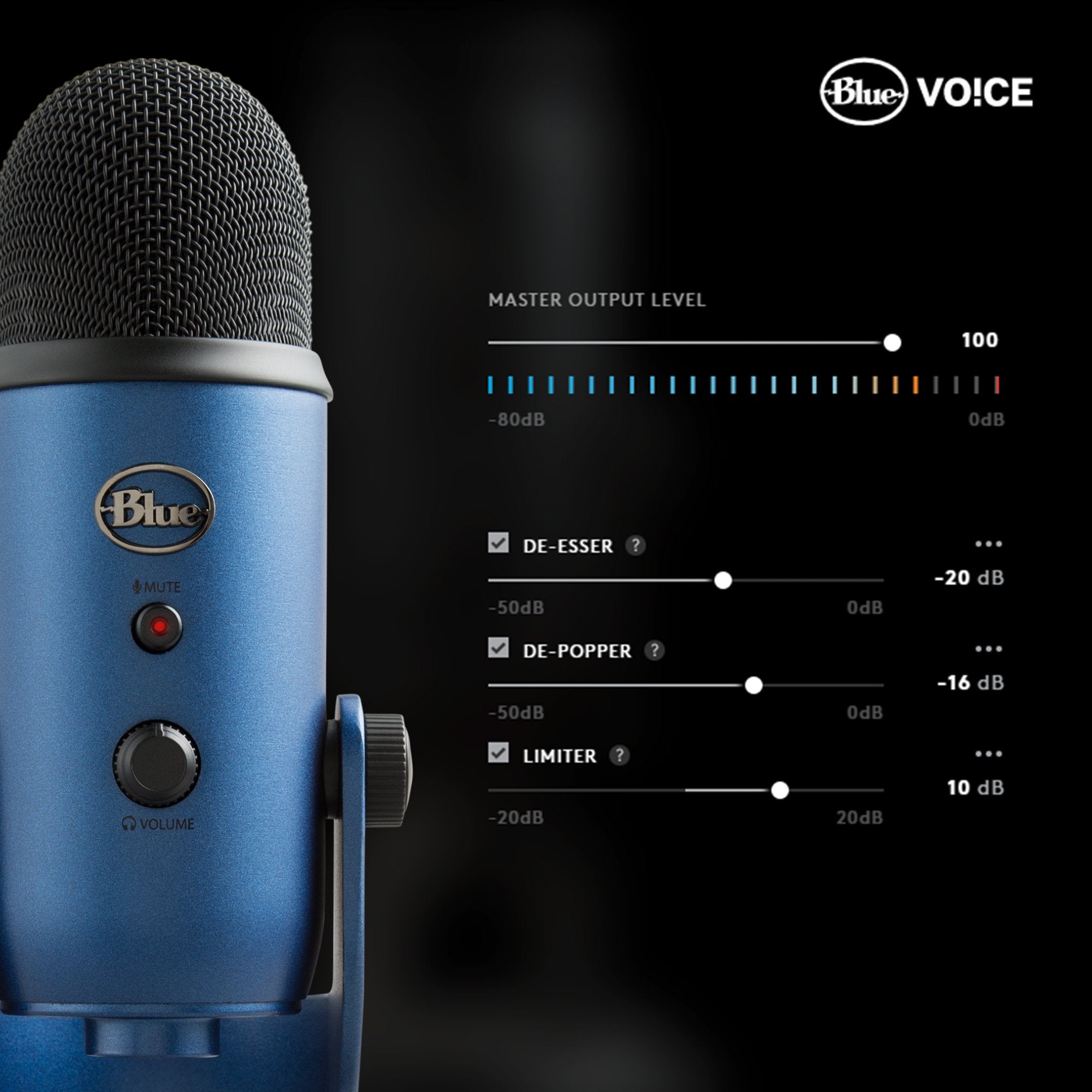 Blue Yeti Usb Mic Midnight Blue Emea