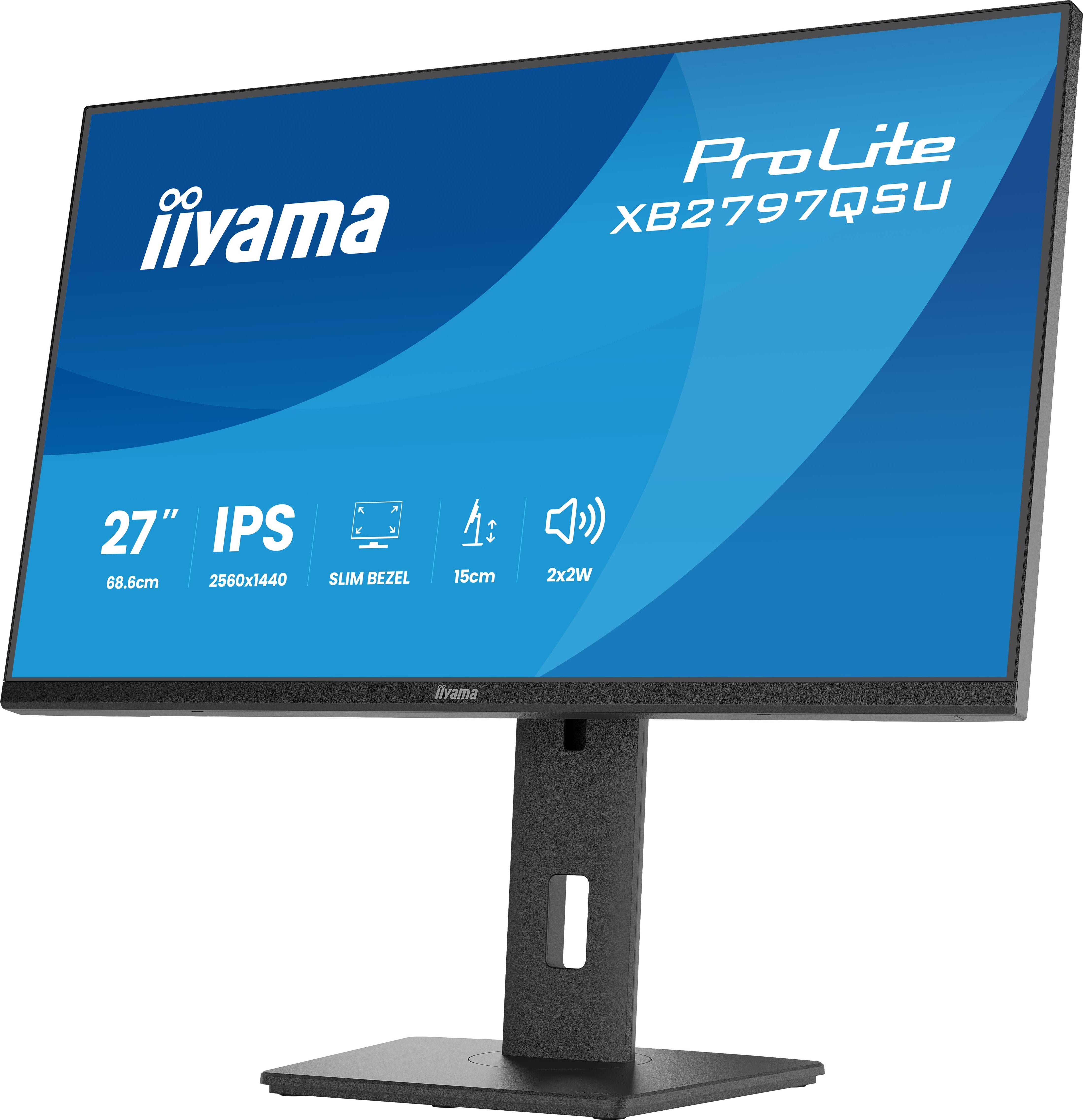 Iiyama 68.6cm 27" Xb2797qsu-B1 16:9 2xhdmi+Dp+2xusb-C