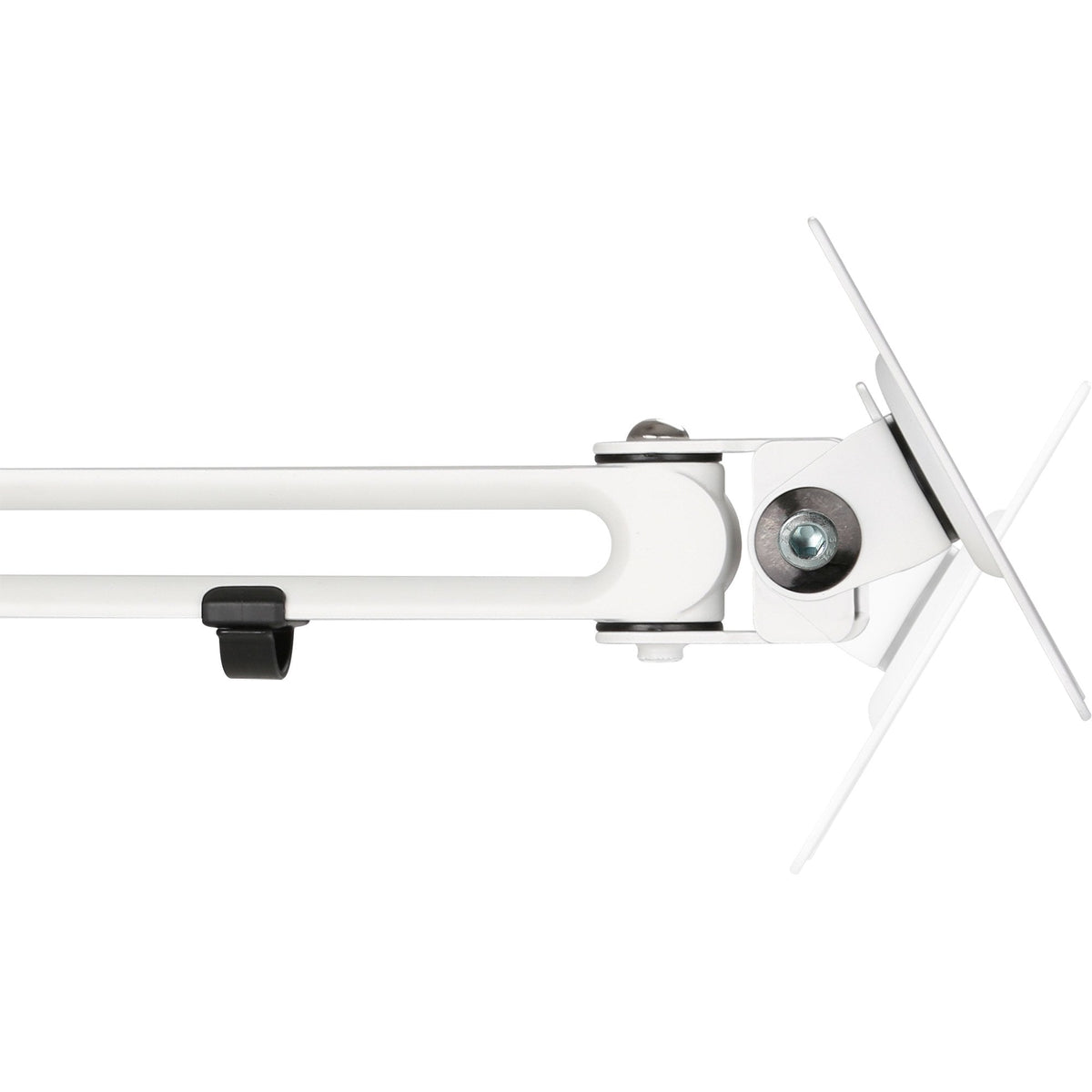 Soporte Largo Para Monitor Inline Slatwall 32"  Blanco