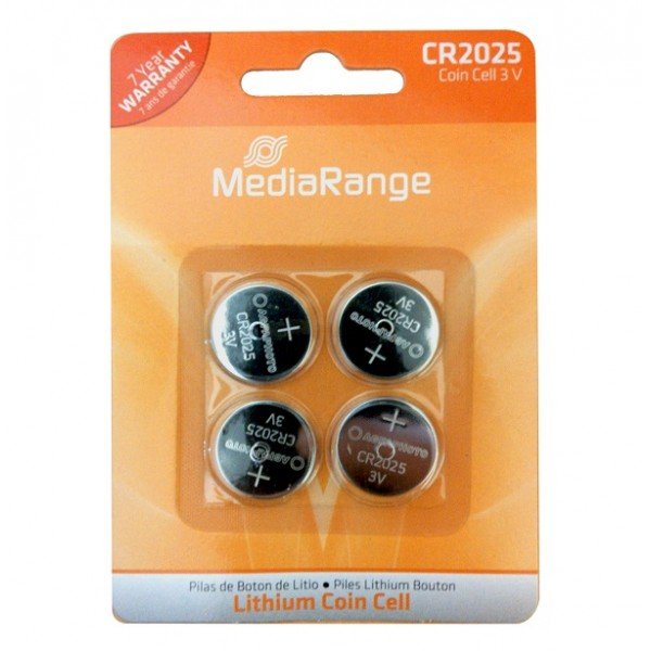 EAN 4260283113330 - MediaRange MRBAT131 pila doméstica Batería de un solo uso CR2025 Litio imagen 1