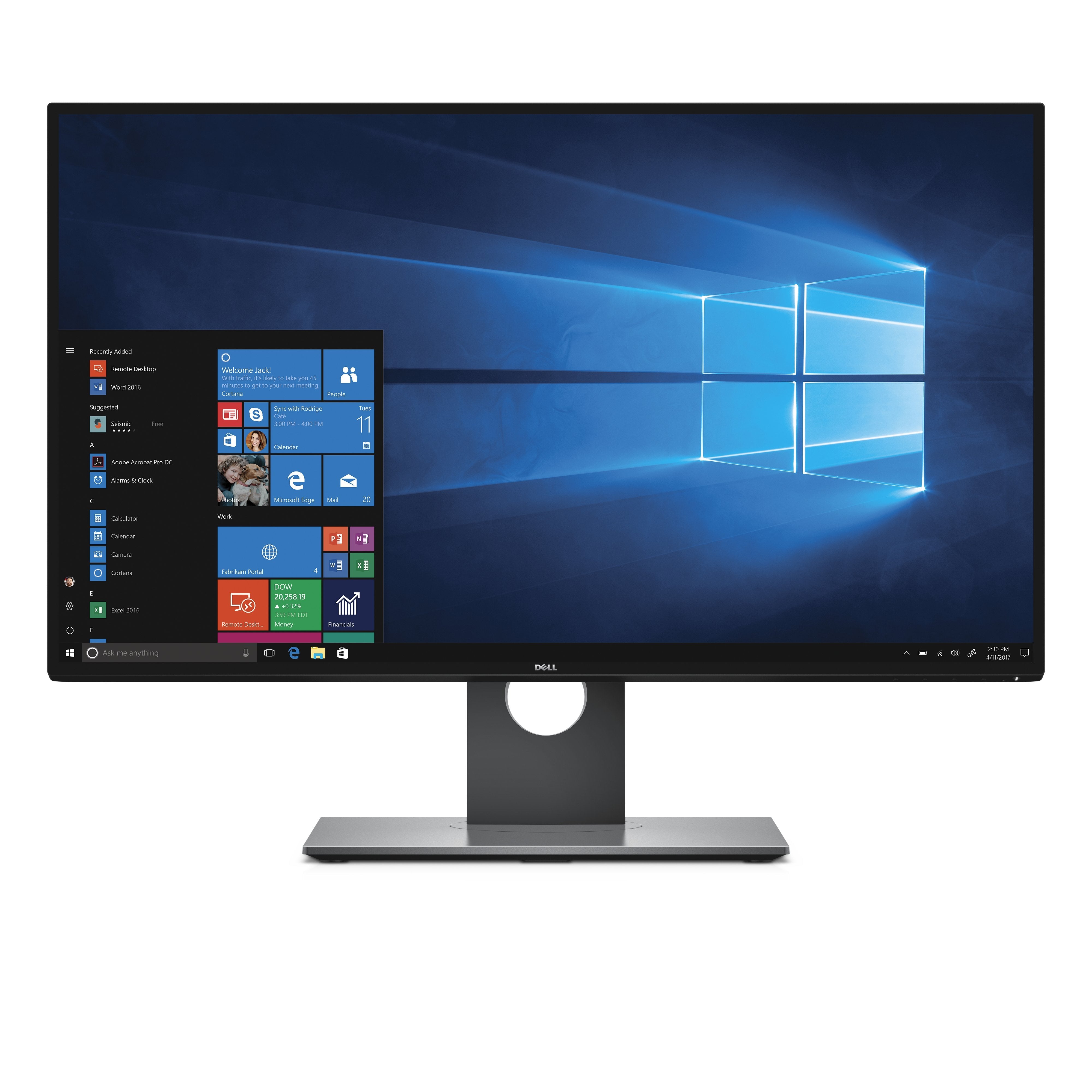 Dell Tft U2717d 68cm Ips Pivot Slim 27'' 2560x1440 Dp Mdp Hdmi Usb3.0 Höv