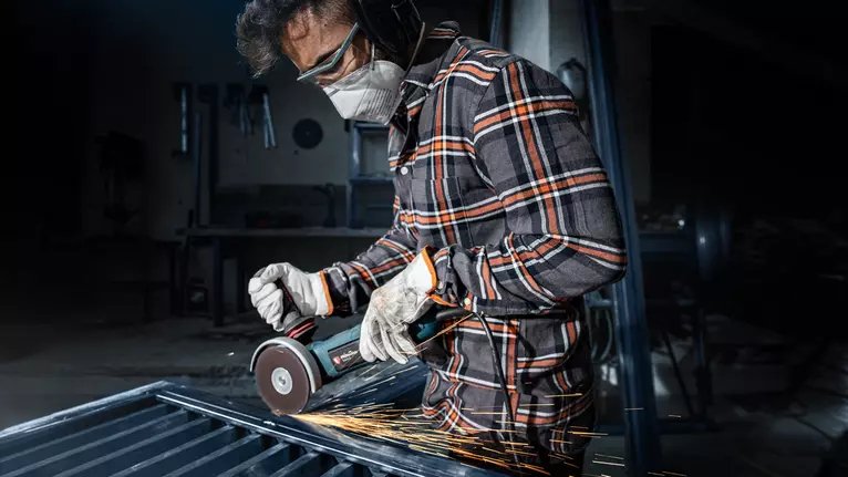 Disco Abrasivo De Vellón Bosch Professional Expert N477 Scm, Ø 115 Mm, Agujero Muy Fino Ø 22 Mm, Para Amoladoras Angulares Pequeñas 2608901267