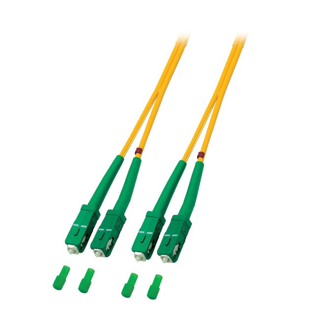 Efb Dupl. Cable De Red Sc Apc-Sc Apc9 125 Os2 Lszh 3mm 0.5m Y
