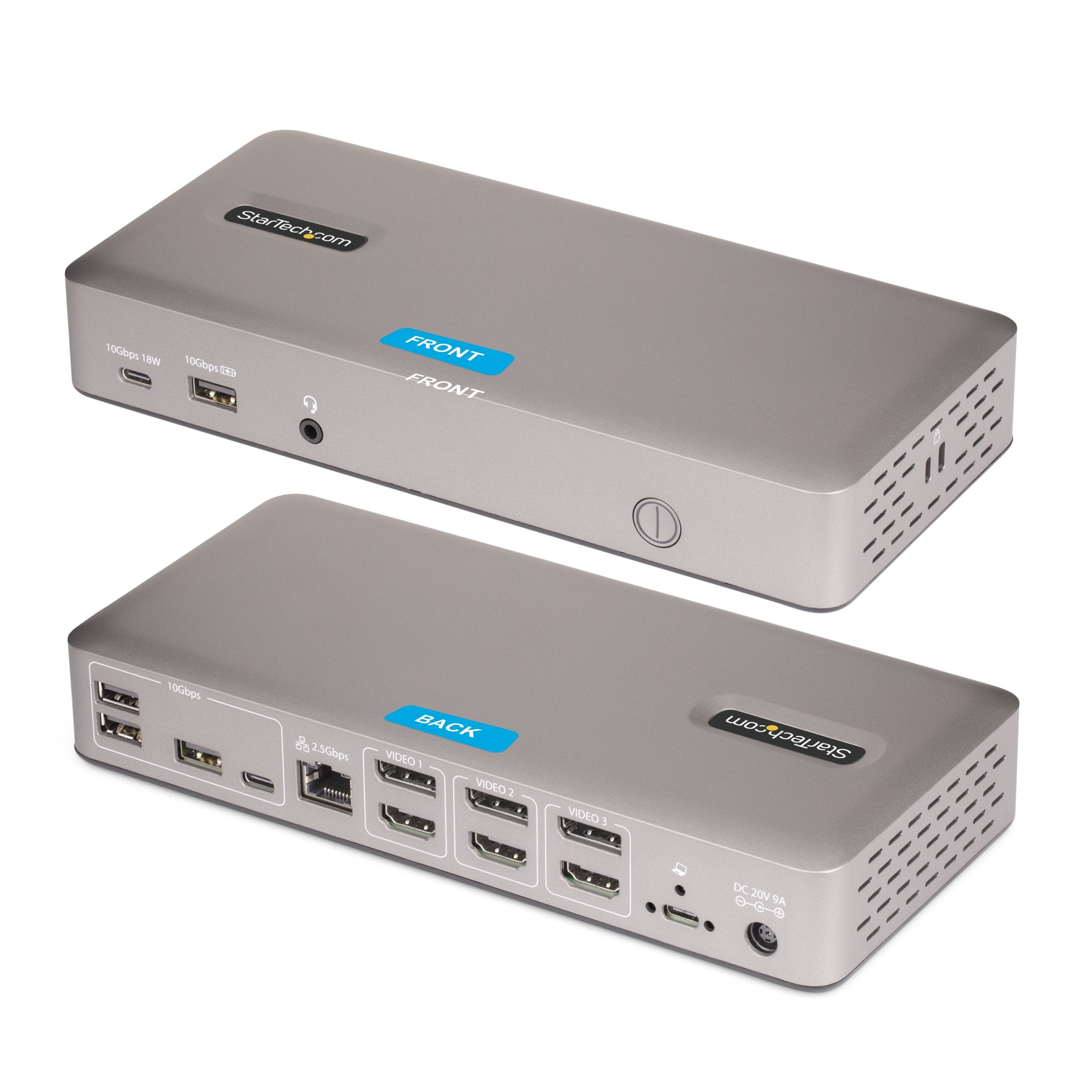 EAN 65030902885 - StarTech.com 150UE-USB4DOCKTRIPLE base para portátil y replicador de puertos Alámbrico Gris imagen 20