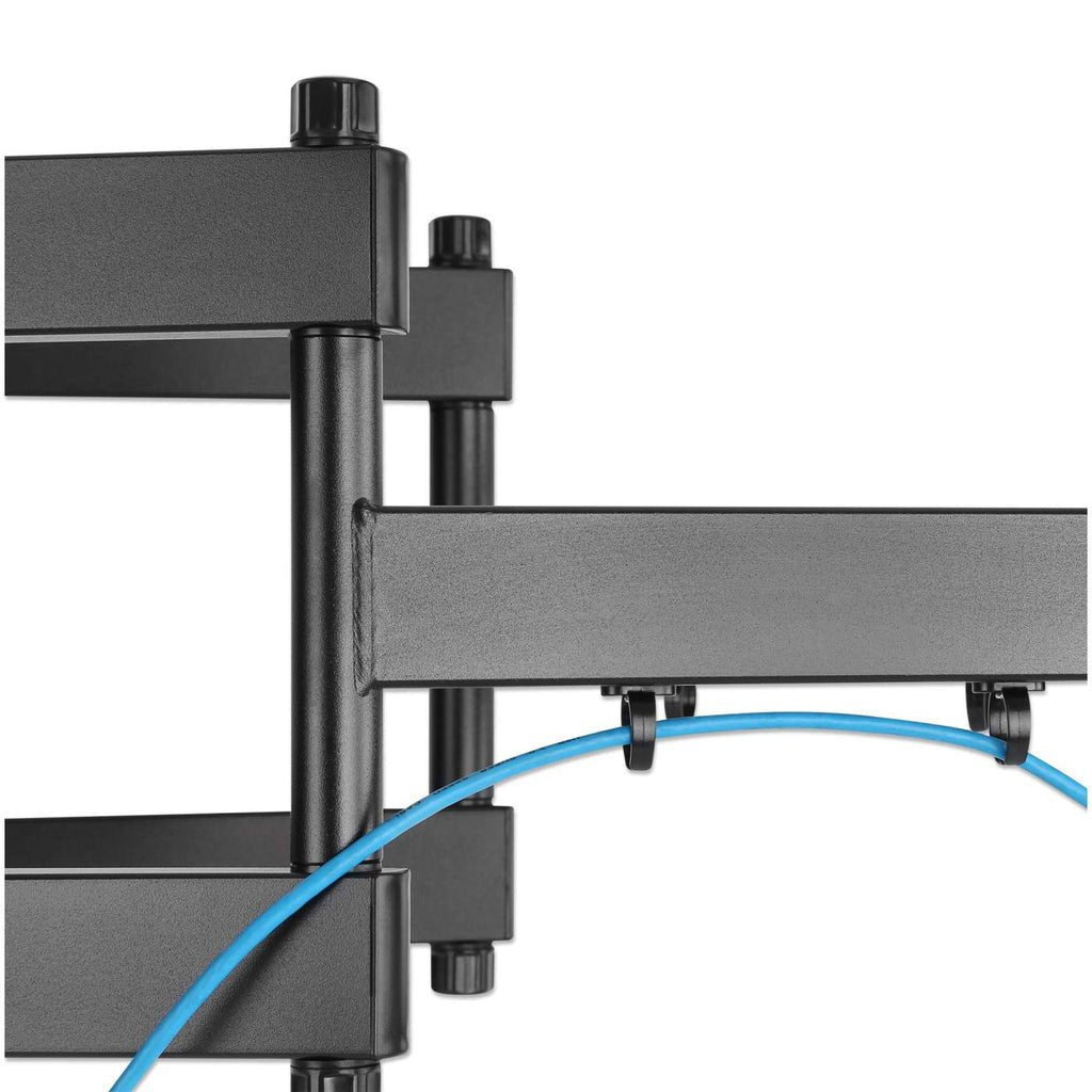Manhattan Soporte Para Tv, De Pared, Movimiento Articulado, Pantallas Curvas O Planas De 60" A 100" De Máximo 80 Kg