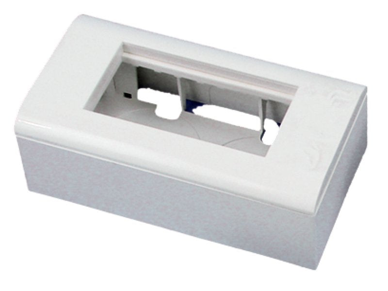 Set 2m Alantec Weiss Box + Stütze + Rahmen 90x45