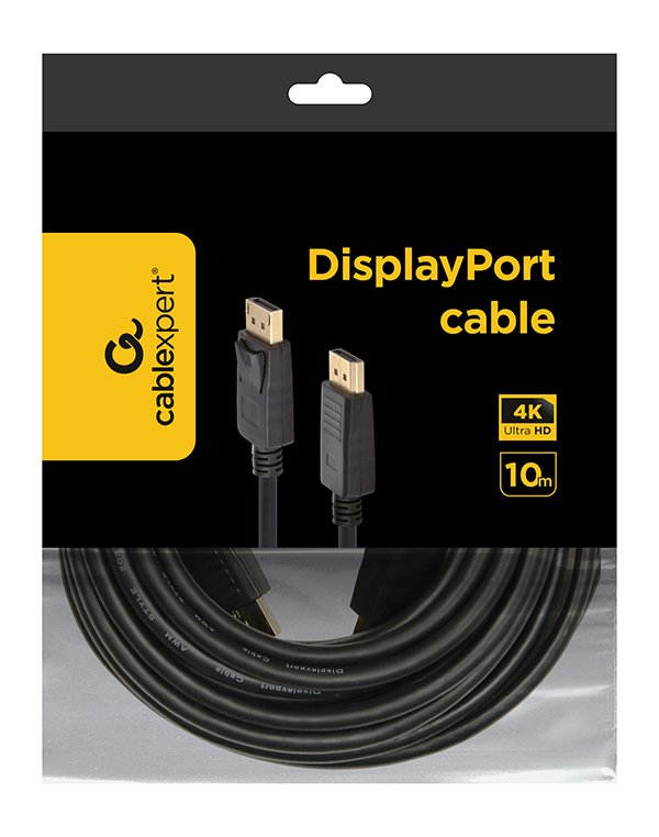 EAN 8716309120609 - Gembird CC-DP2-10M cable DisplayPort Negro imagen 3