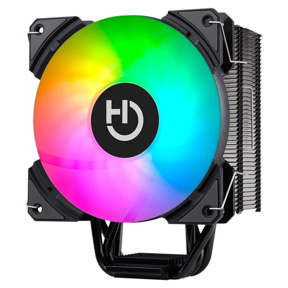Ventilador Con Disipador Hiditec C12 Pwm Argb 12cm