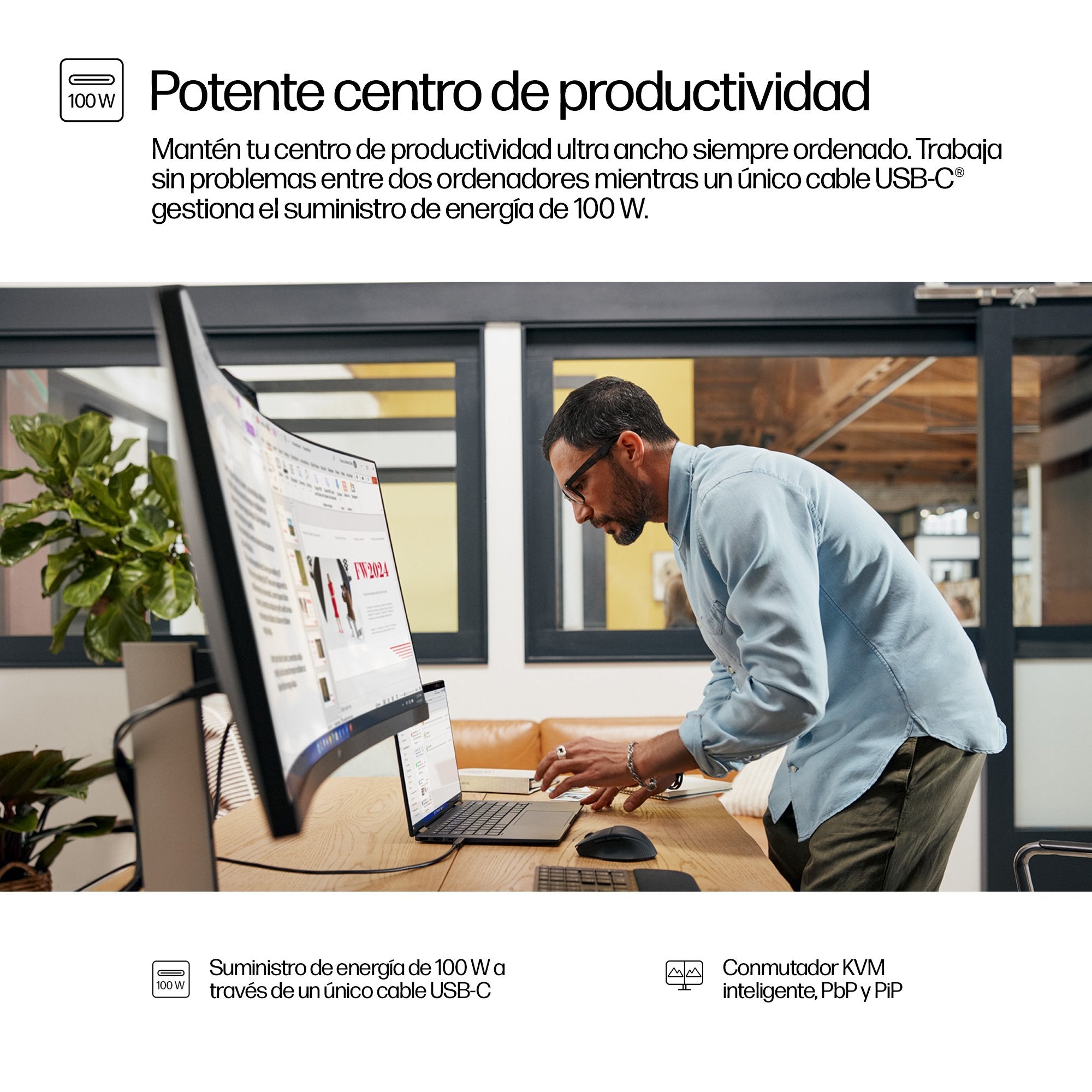 EAN 5715063749630 - HP Series 5 Pro 534pm pantalla para PC 86,4 cm (34") 3440 x 1440 Pixeles Wide Quad HD LCD Negro imagen 6