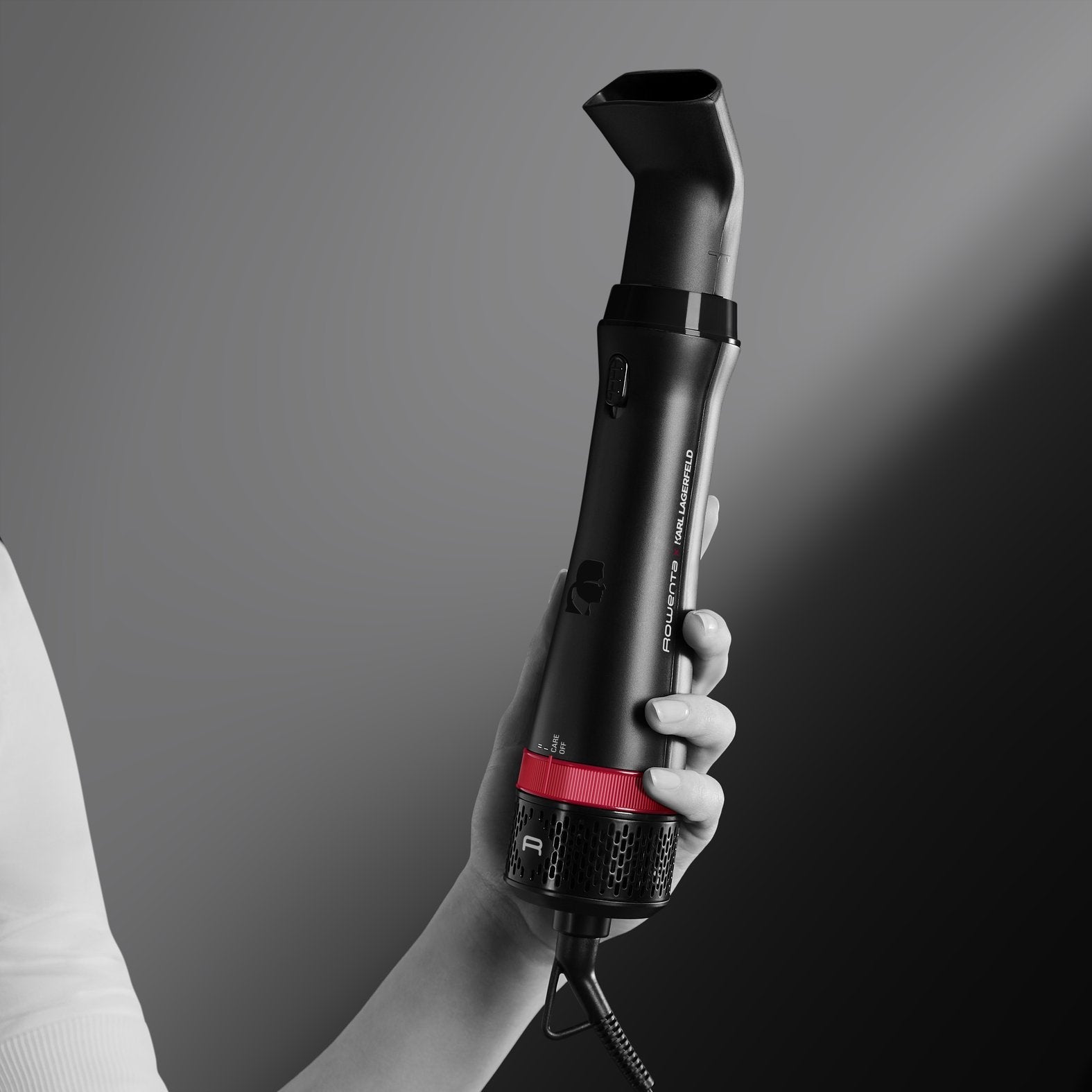 EAN 3121040087657 - Rowenta Express Style CF634L Cepillo de aire caliente Caliente Negro, Rojo 800 W 1,8 m imagen 10
