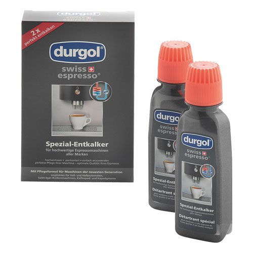 Durgol Swiss Espresso Spezial-Entkalker, Deutsche Version, 2x125ml