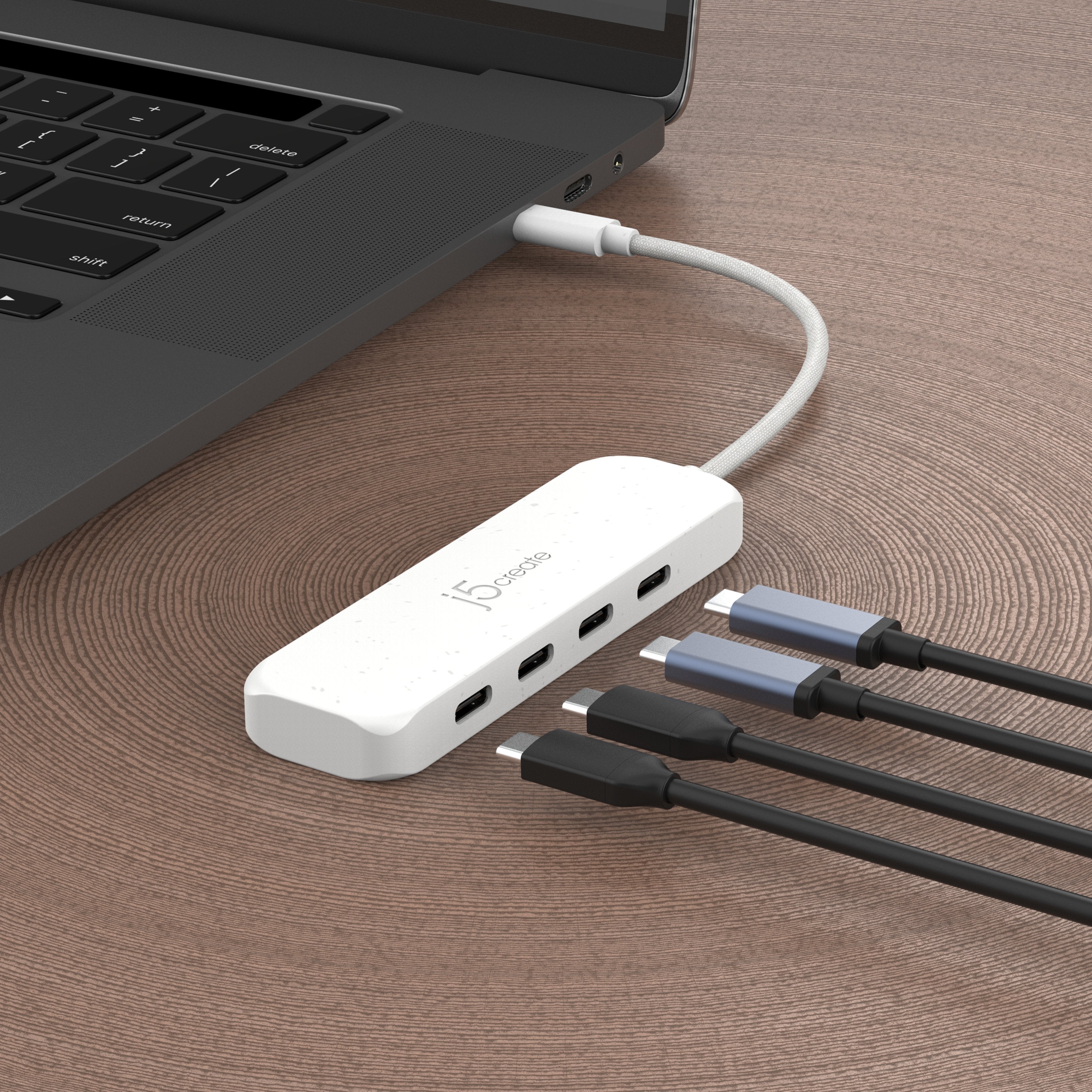 Eco-Friendly Usb-C To 4-Port Perp