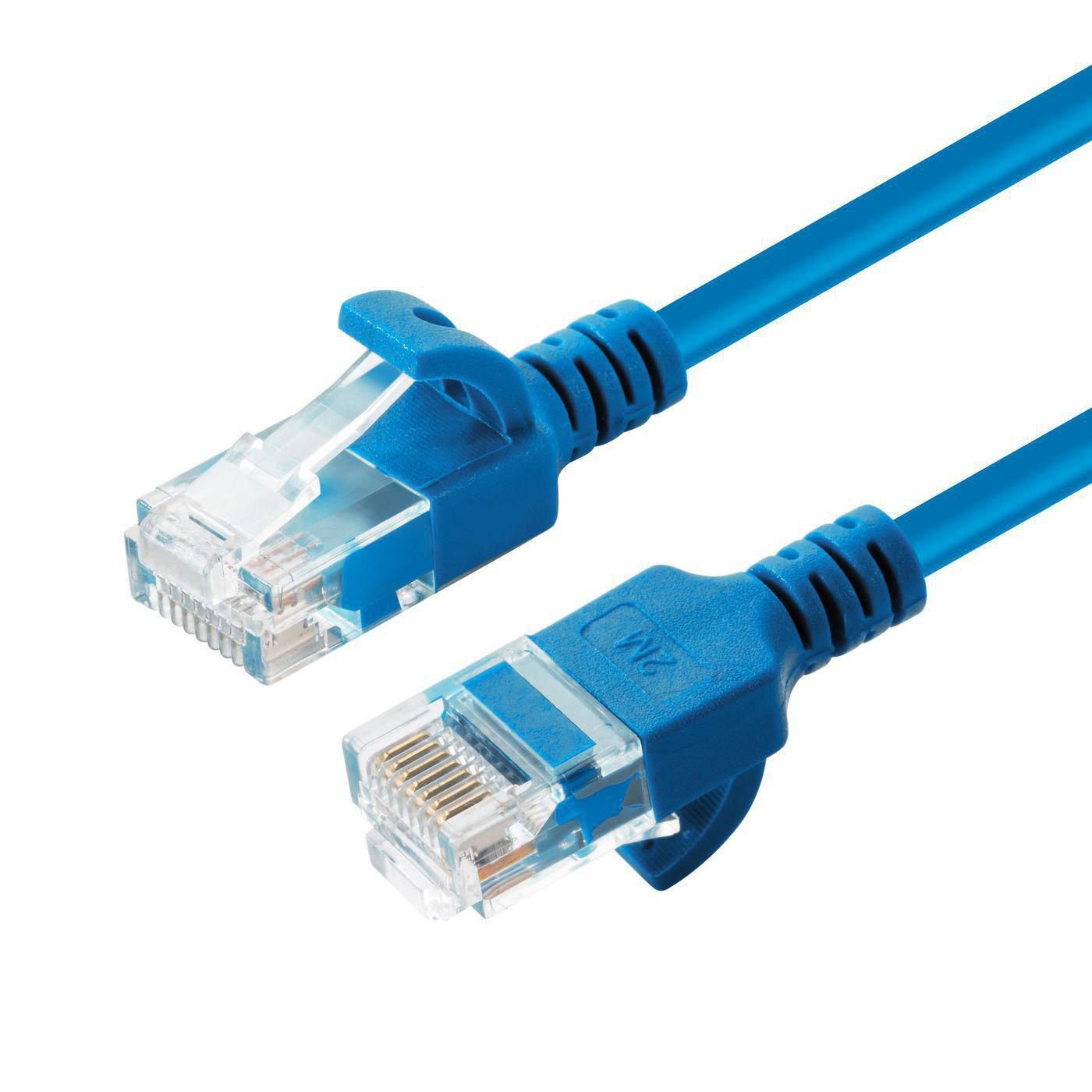 EAN 5715063036624 - Microconnect V-UTP6A04B-SLIM cable de red Azul 4 m Cat6a U/UTP (UTP) imagen 1