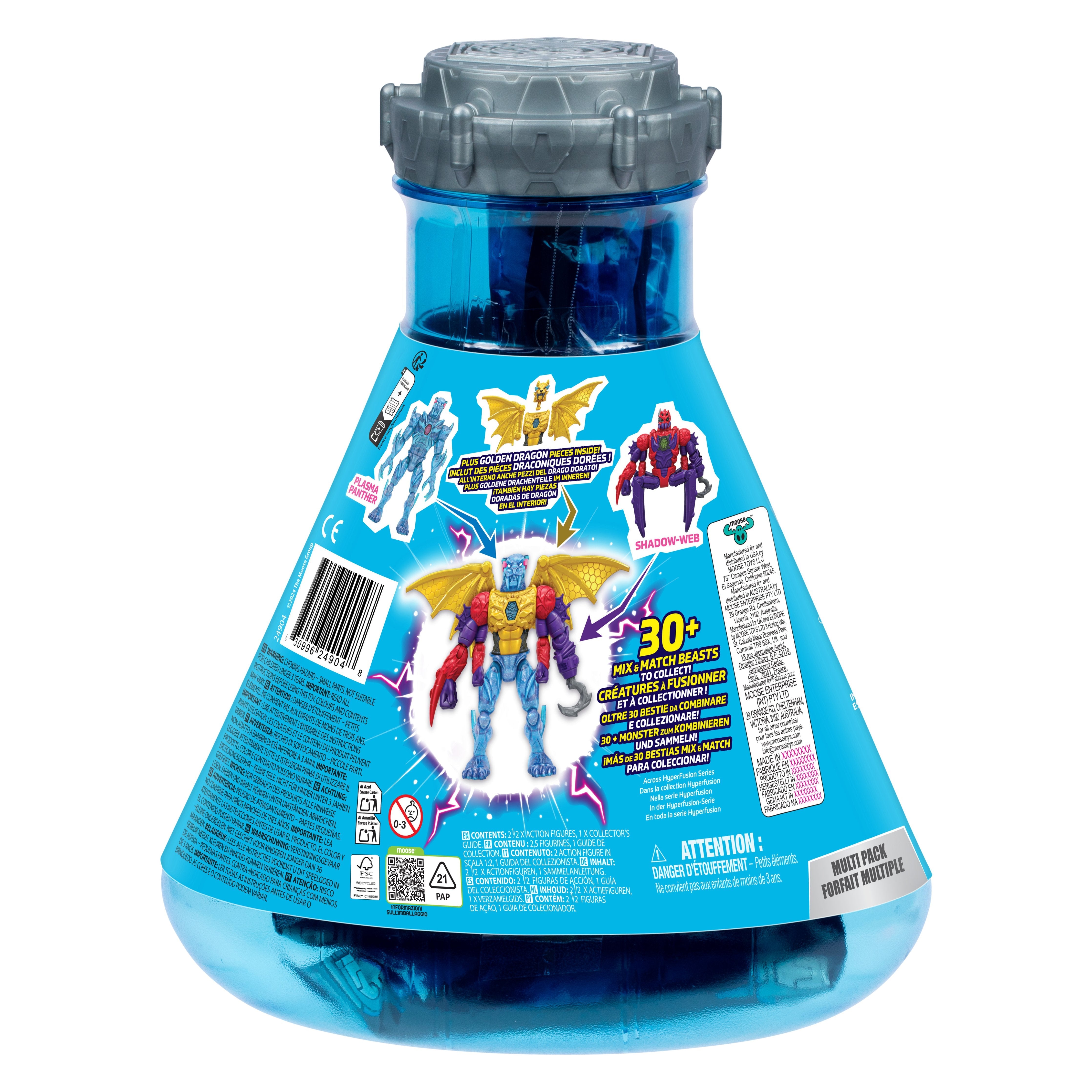 Moose Toys Ltd. Mrbeast Lab Hybrids 2 Pack (Multipack) - Ast 1 (Sortierter Artikel) 24904