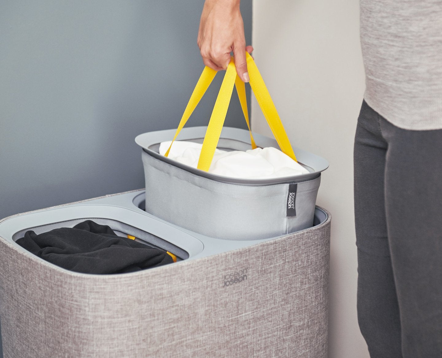 Joseph Joseph Laundry Separation Basket Tota 90 L Grey