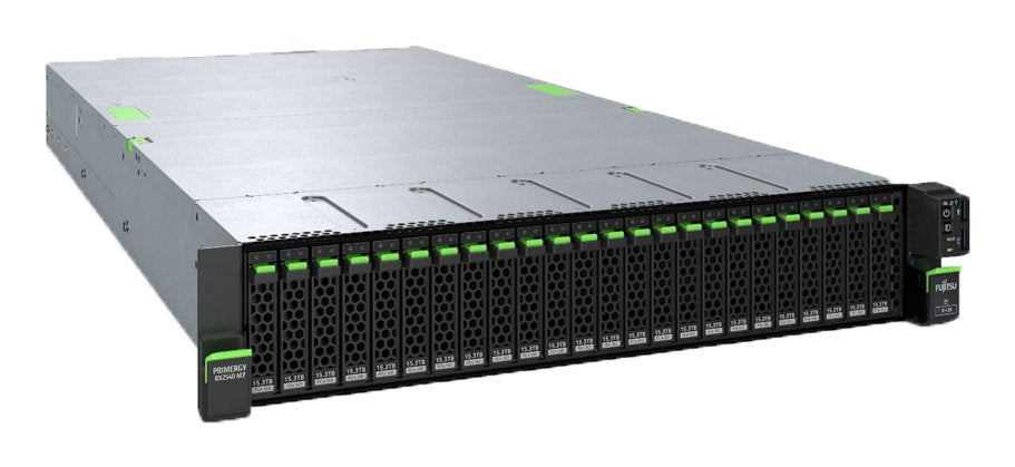 Fujitsu Rx2540m7 Xeon 4509y 32gb 16xsff Raid Onboard 2x900w