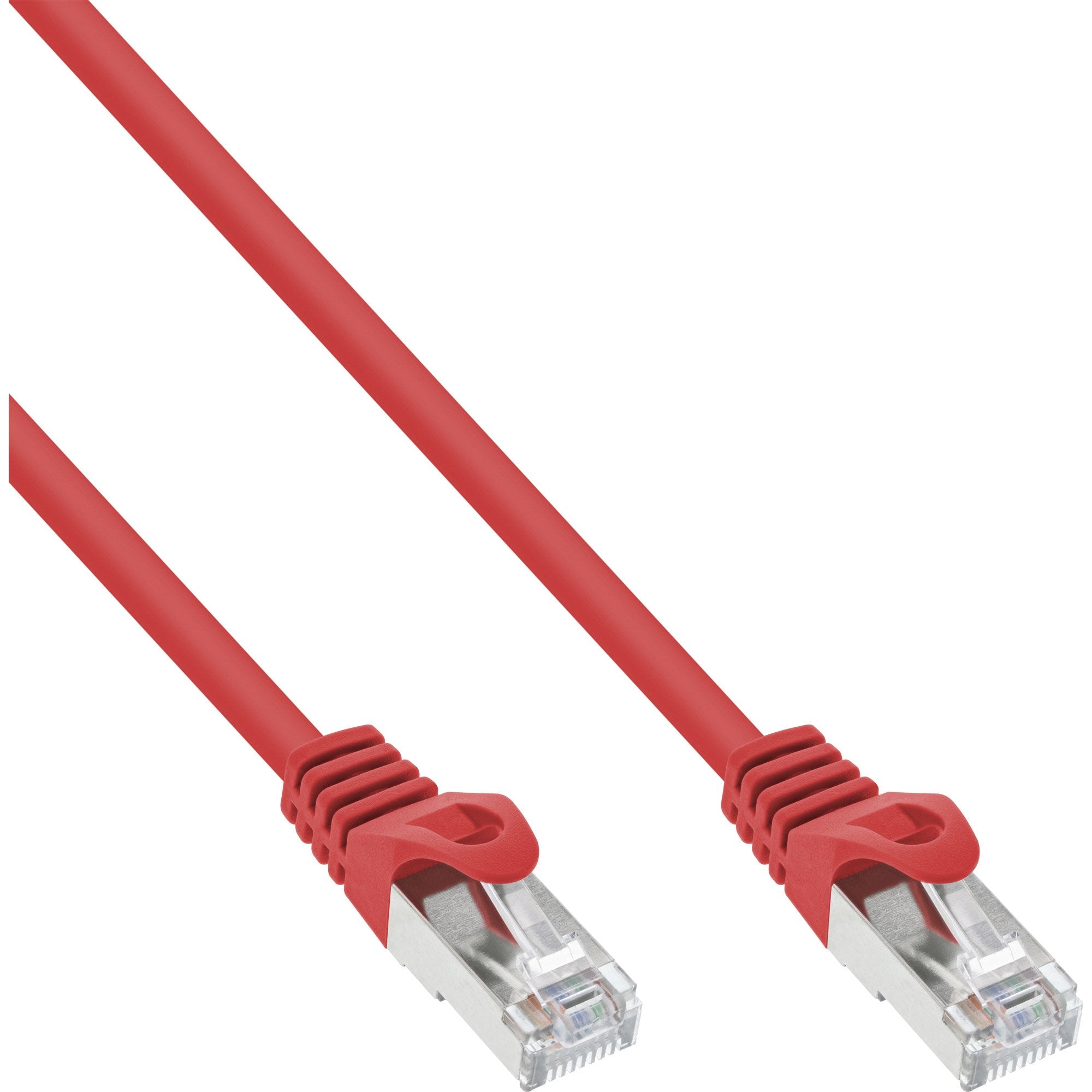 Cable De Red Inline Sf/Utp Cat.5e Rojo 0,25m