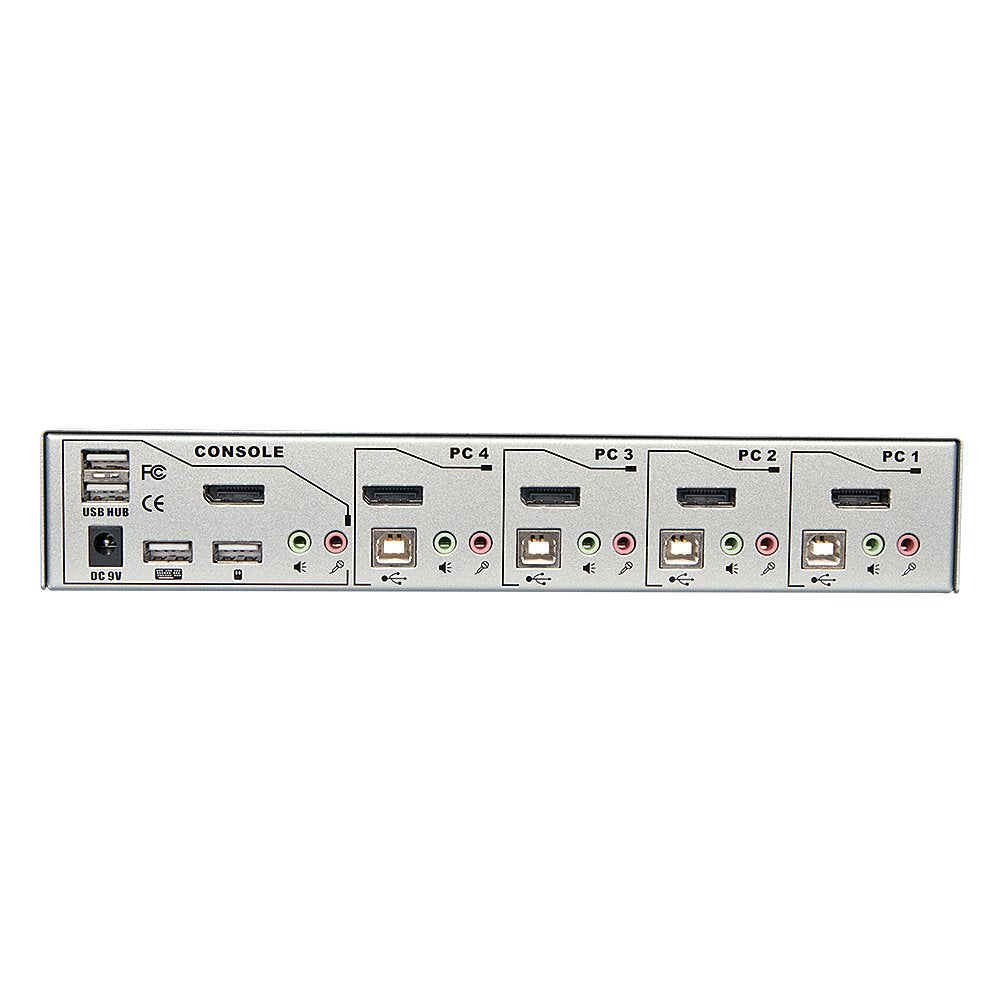 Lindy Kvm Switch Pro 4 Port Displayport 1.2