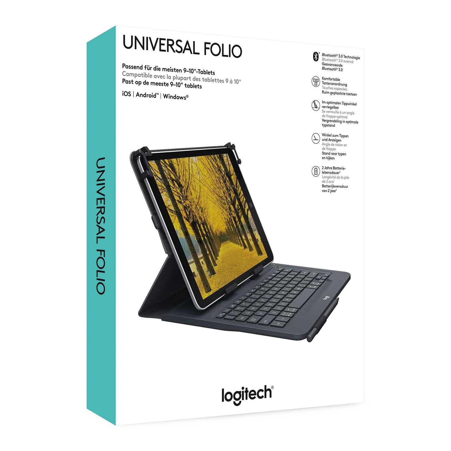 EAN 5099206069695 - Logitech 920-008336 teclado para móvil QWERTY Español Bluetooth Negro imagen 7