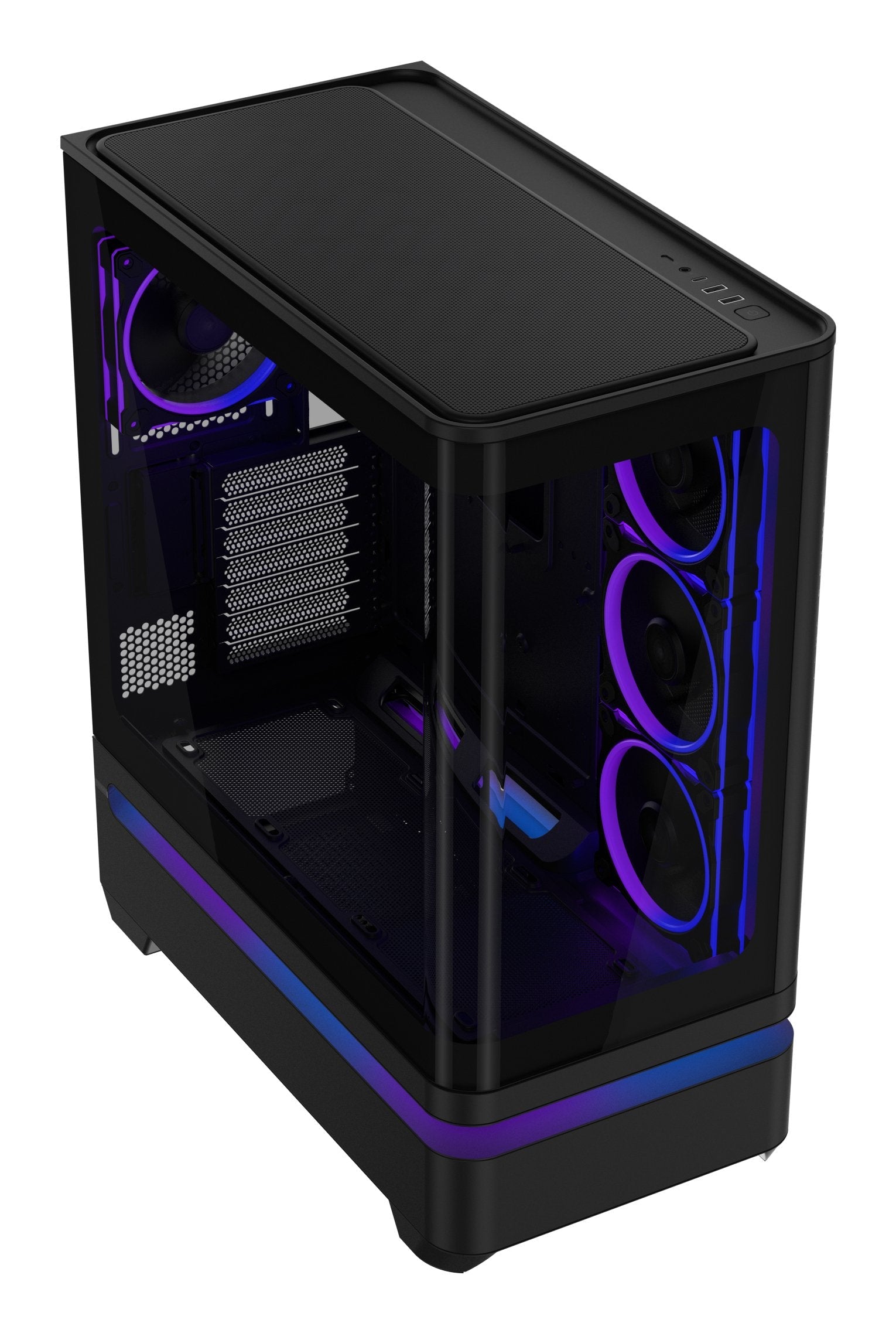 Asus Carcasa Prime Ap304 Tg Argb Black