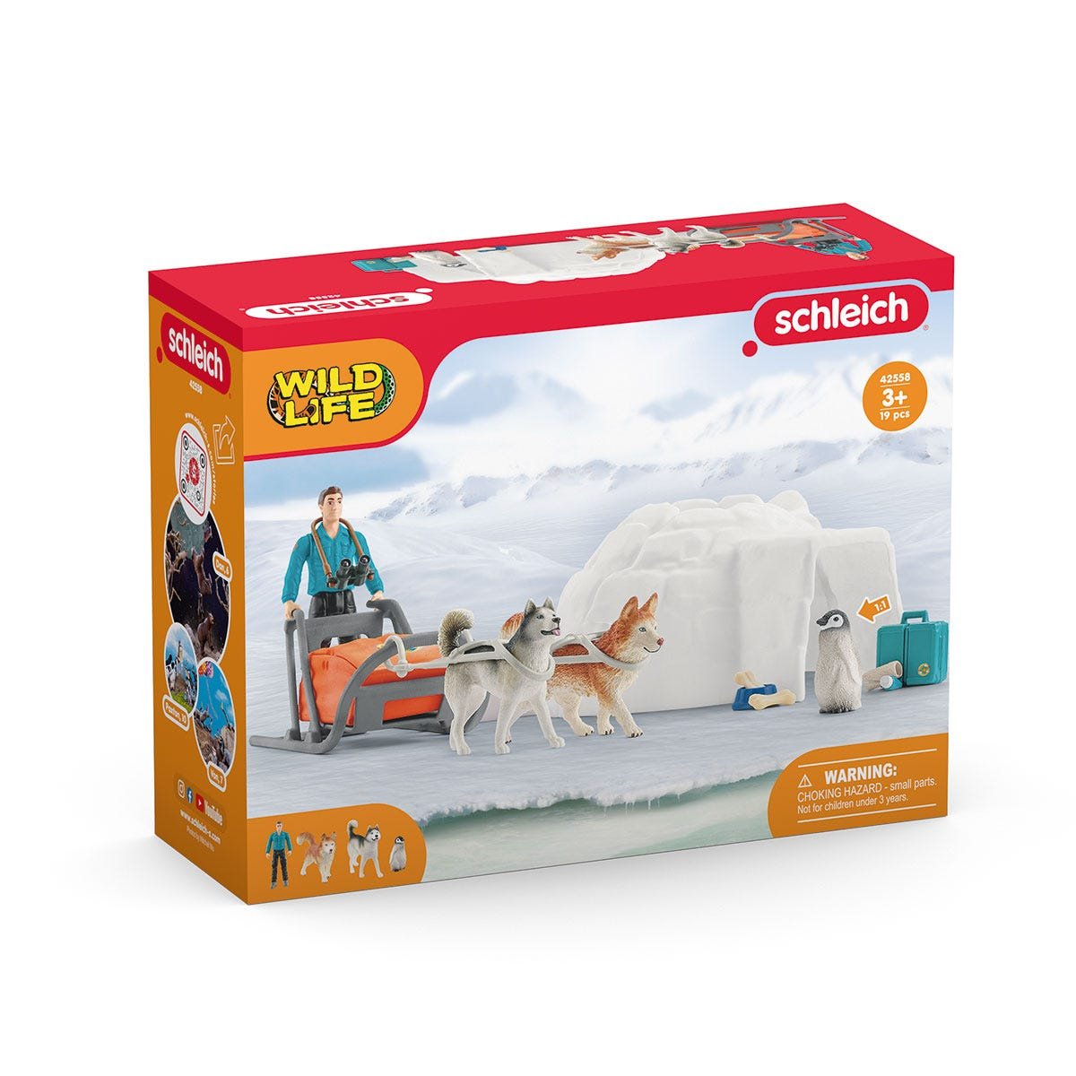 Schleich Wild Life Antarktis Expedition, Figura 42558