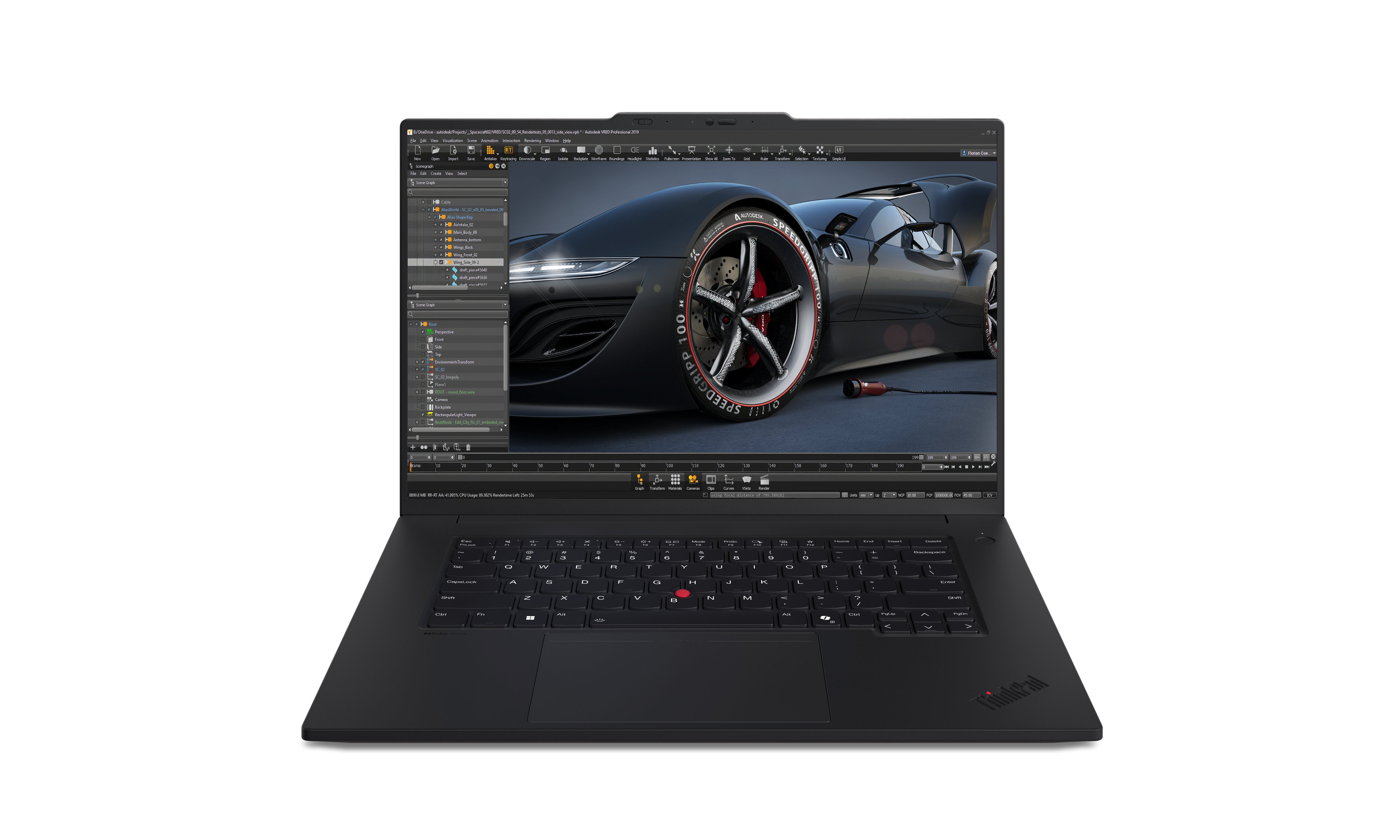 EAN 198153494545 - Lenovo ThinkPad P1 Gen 7 Intel Core Ultra 9 185H Estación de trabajo móvil 40,6 cm (16") Pantalla táctil W imagen 1